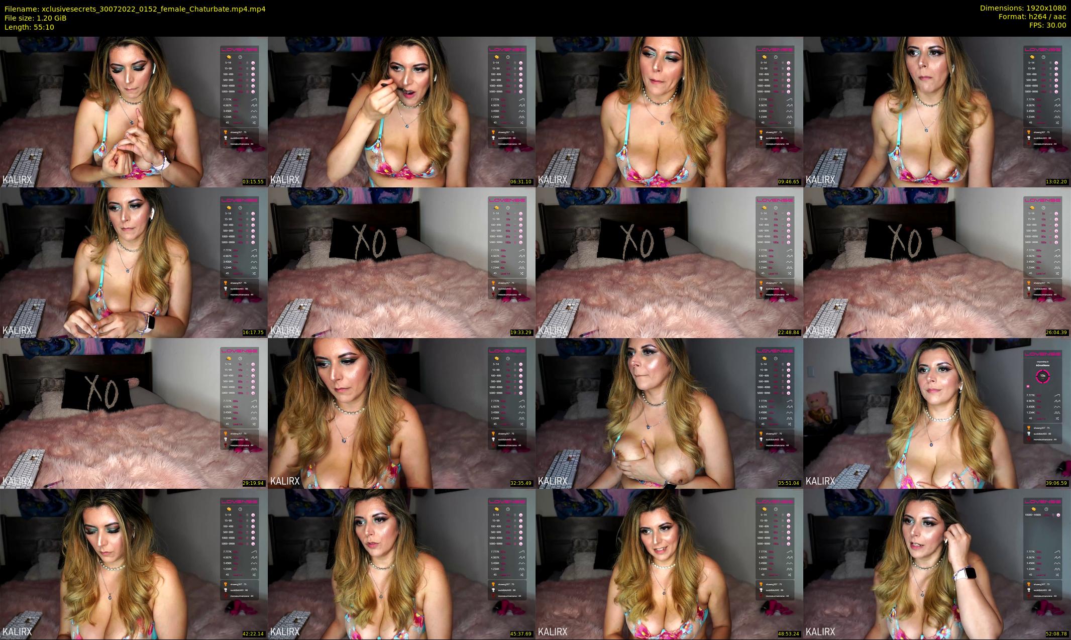 xclusivesecrets — 56 minute Chaturbate female cam show recording, 1080p, Jul 30, 2022