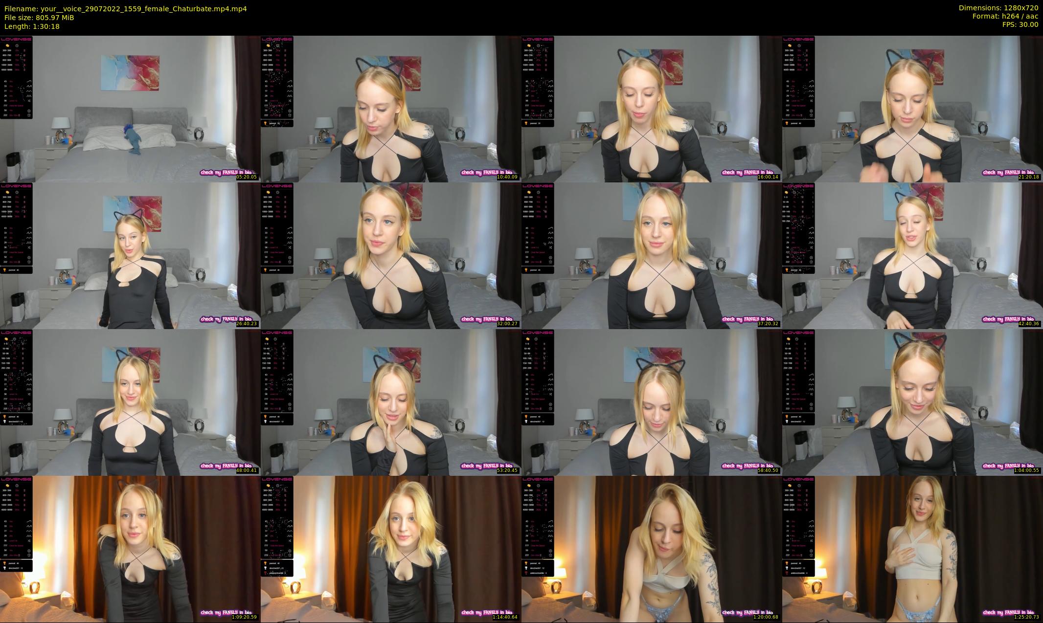your__voice — 91 minute Chaturbate female cam show recording, 720p, Jul 29, 2022
