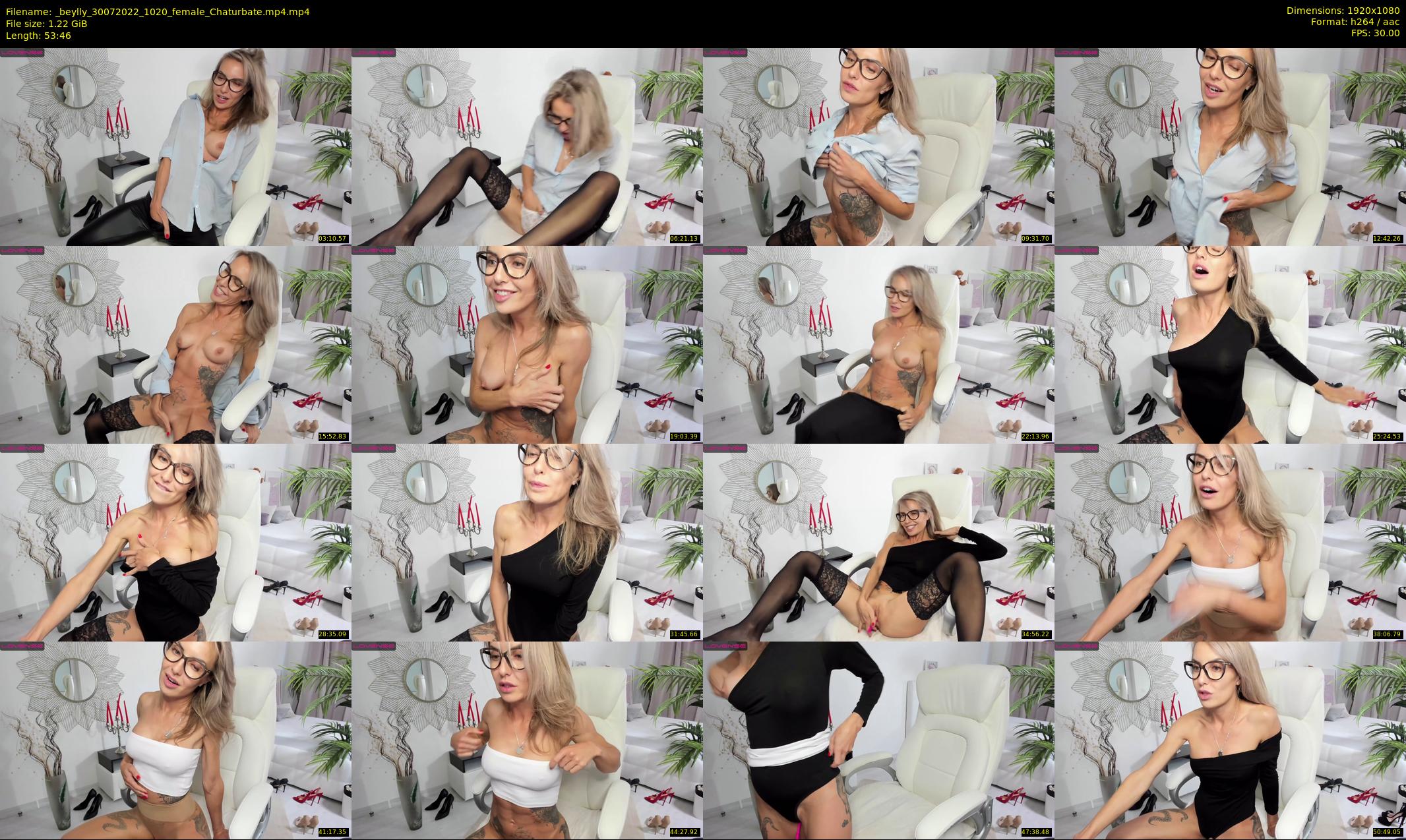 _beylly — 54 minute Chaturbate female cam show recording, 1080p, Jul 30, 2022