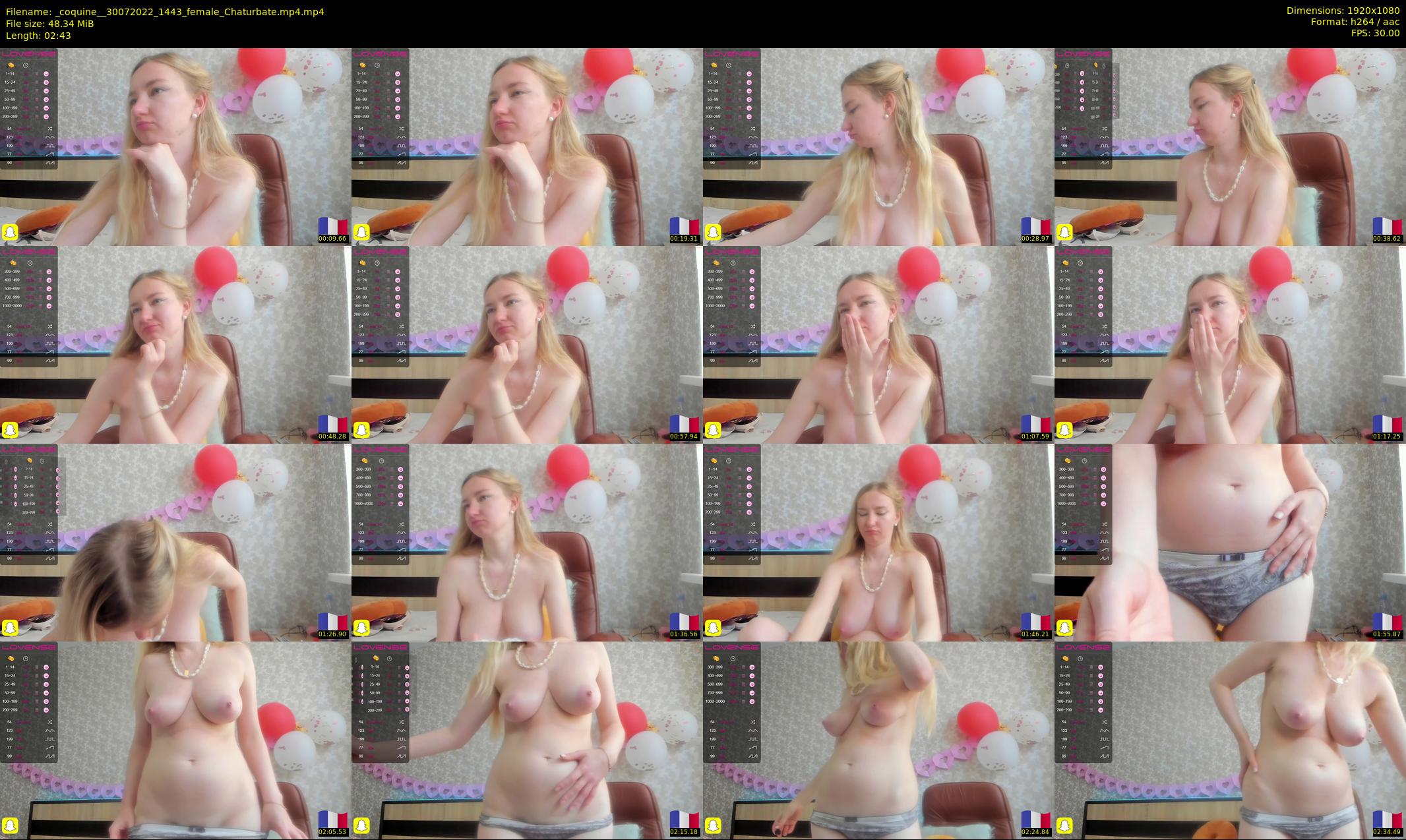 _coquine_ — 3 minute Chaturbate female cam show recording, 1080p, Jul 30, 2022