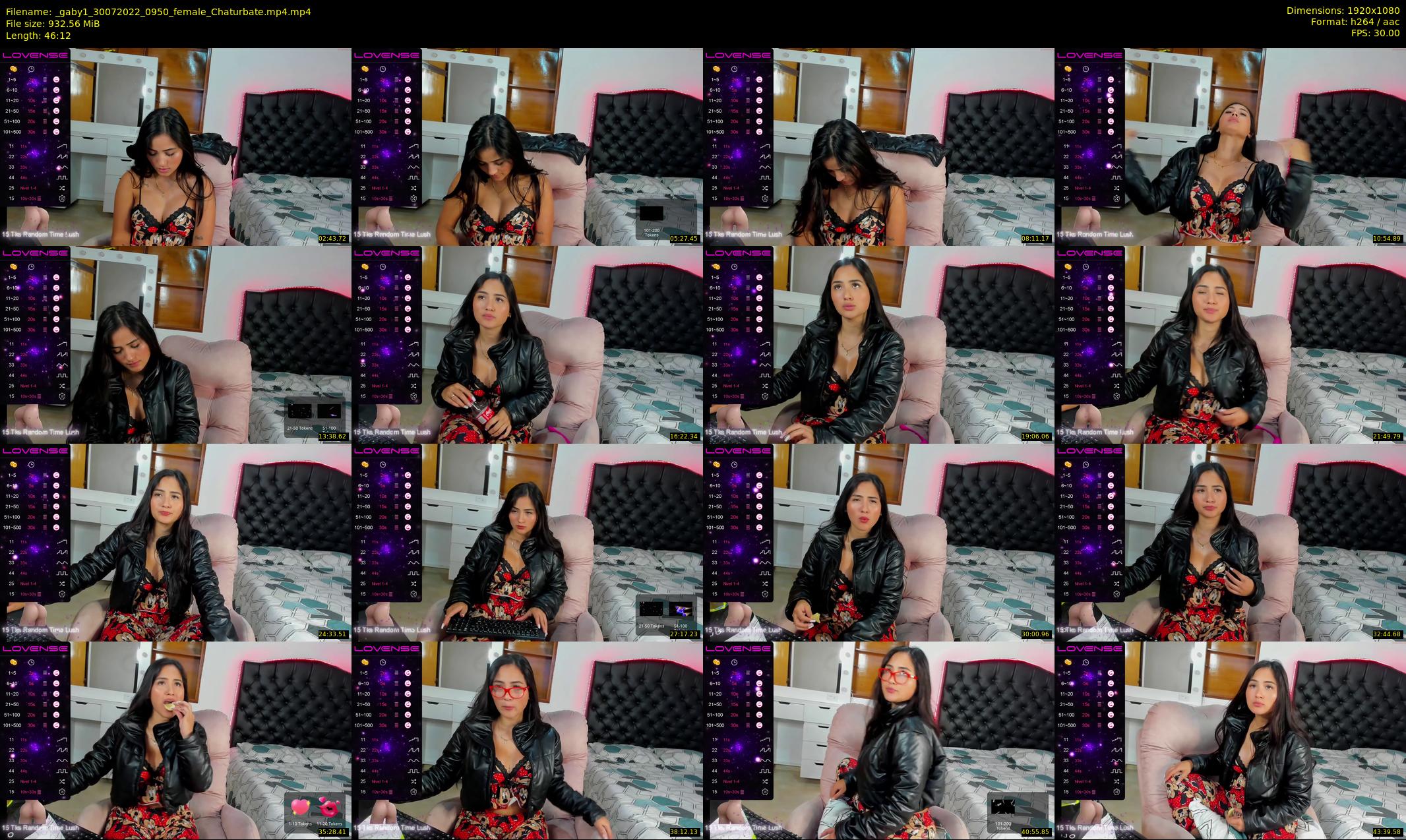 _gaby1 — 47 minute Chaturbate female cam show recording, 1080p, Jul 30, 2022