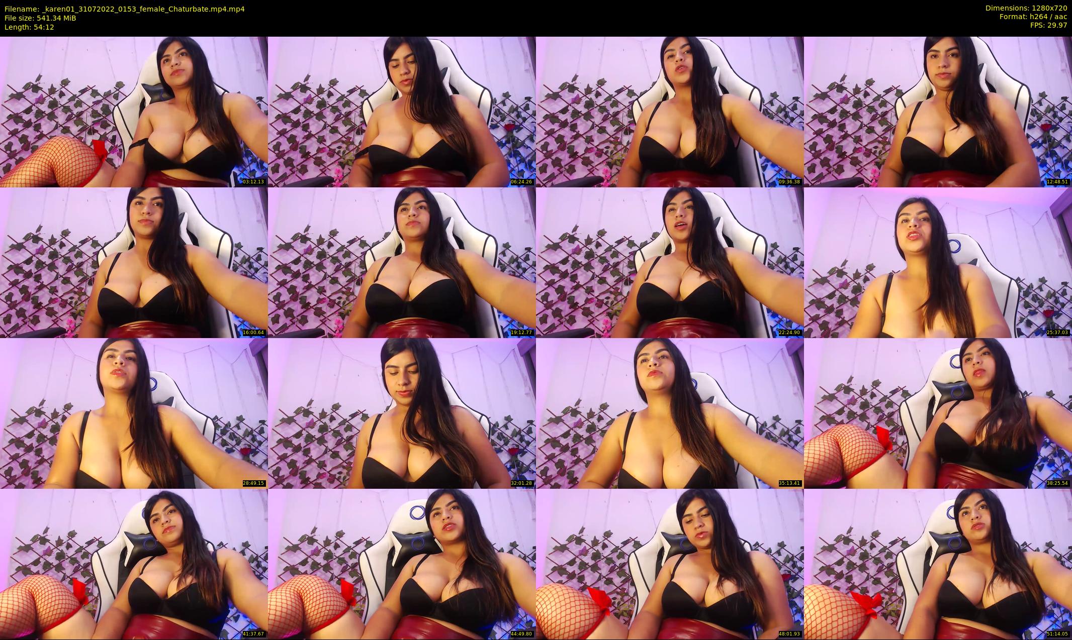 _karen01 — 55 minute Chaturbate female cam show recording, 720p, Jul 31, 2022