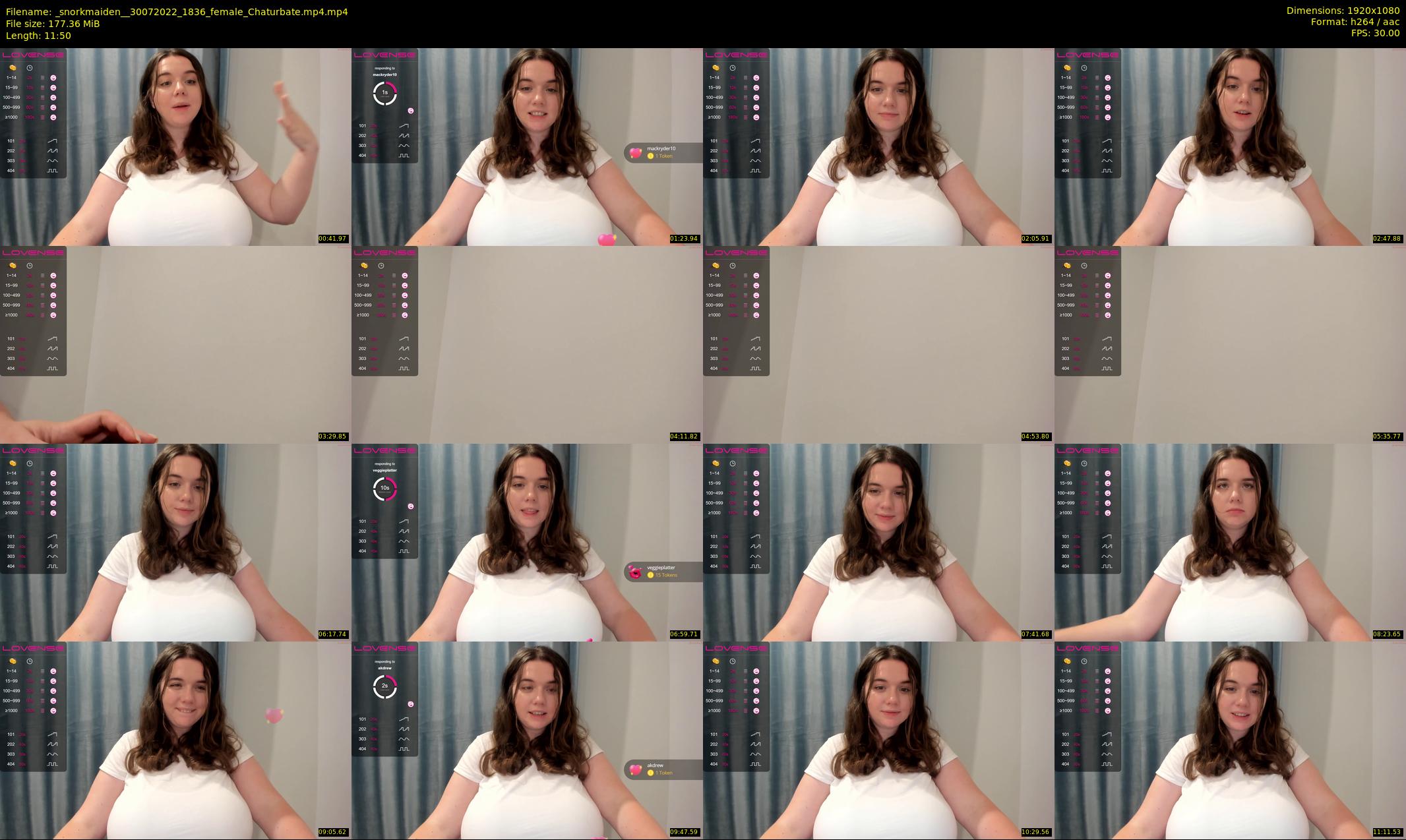 _snorkmaiden_ — 12 minute Chaturbate female cam show recording, 1080p, Jul 30, 2022