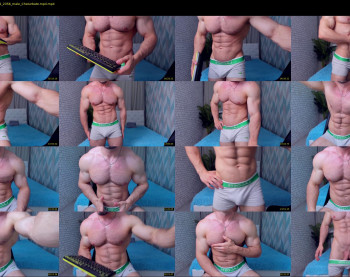adam_muscle_ — 37 minute Chaturbate male cam show recording, 1080p, Jul 30, 2022