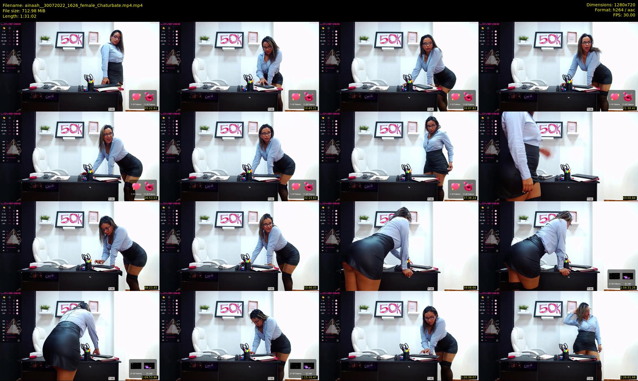 ainaah_ — 92 minute Chaturbate female cam show recording, 720p, Jul 30, 2022