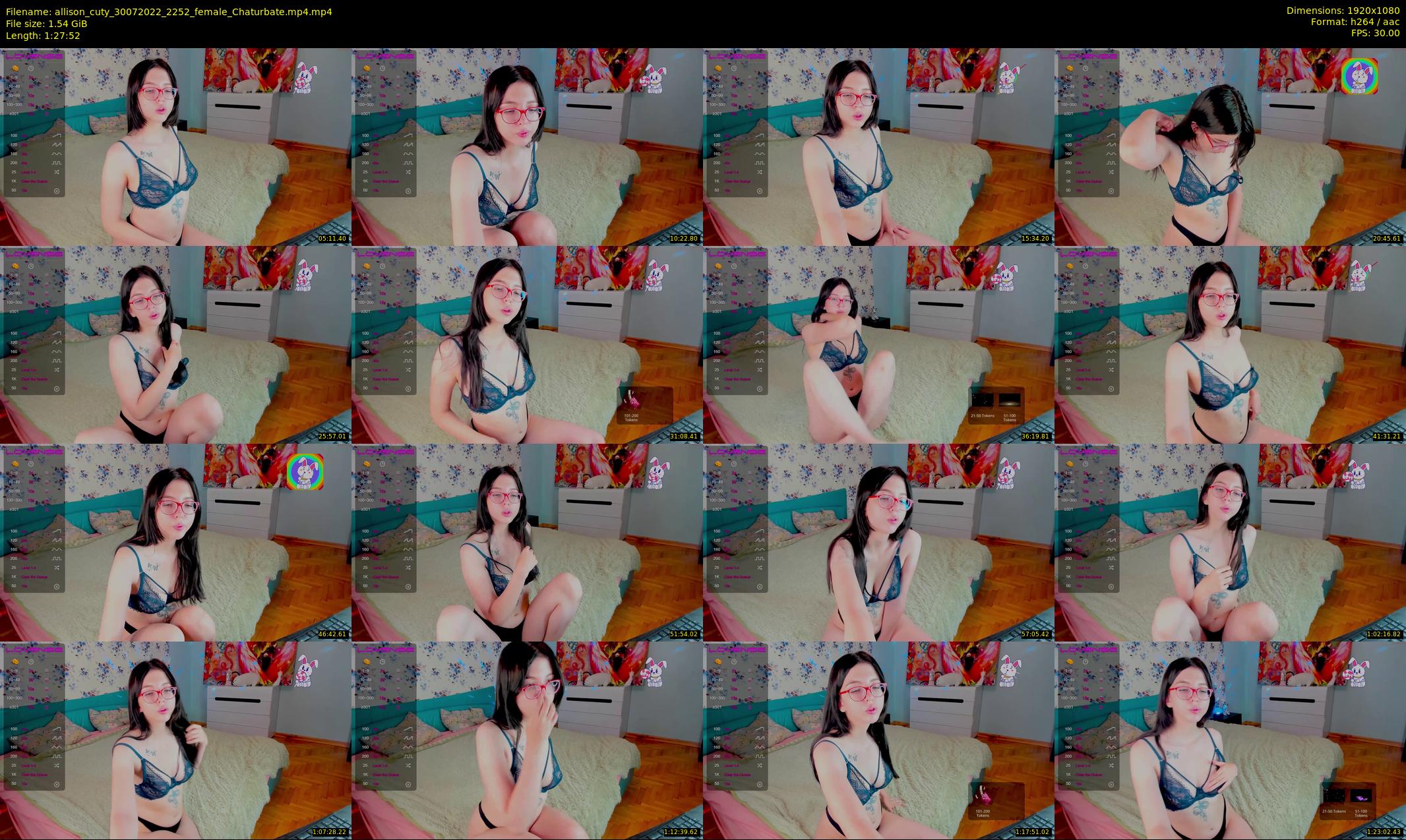 allison_cuty — 88 minute Chaturbate female cam show recording, 1080p, Jul 30, 2022