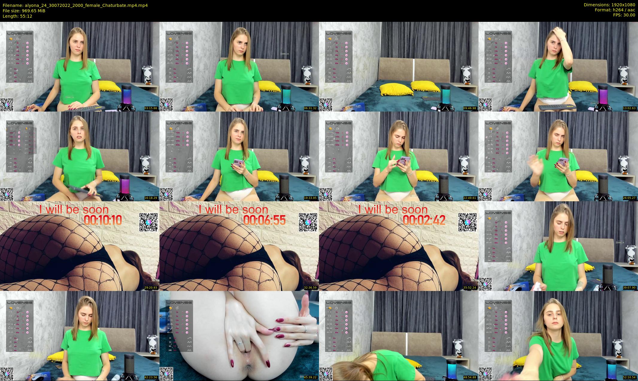 alyona_24 — 56 minute Chaturbate female cam show recording, 1080p, Jul 30, 2022