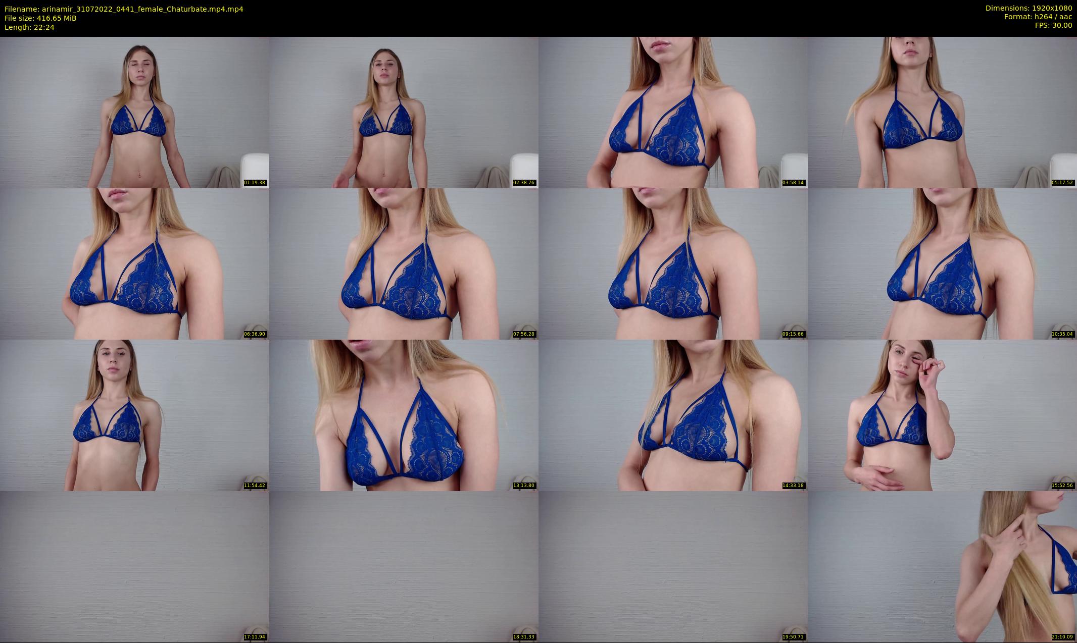 arinamir — 23 minute Chaturbate female cam show recording, 1080p, Jul 31, 2022