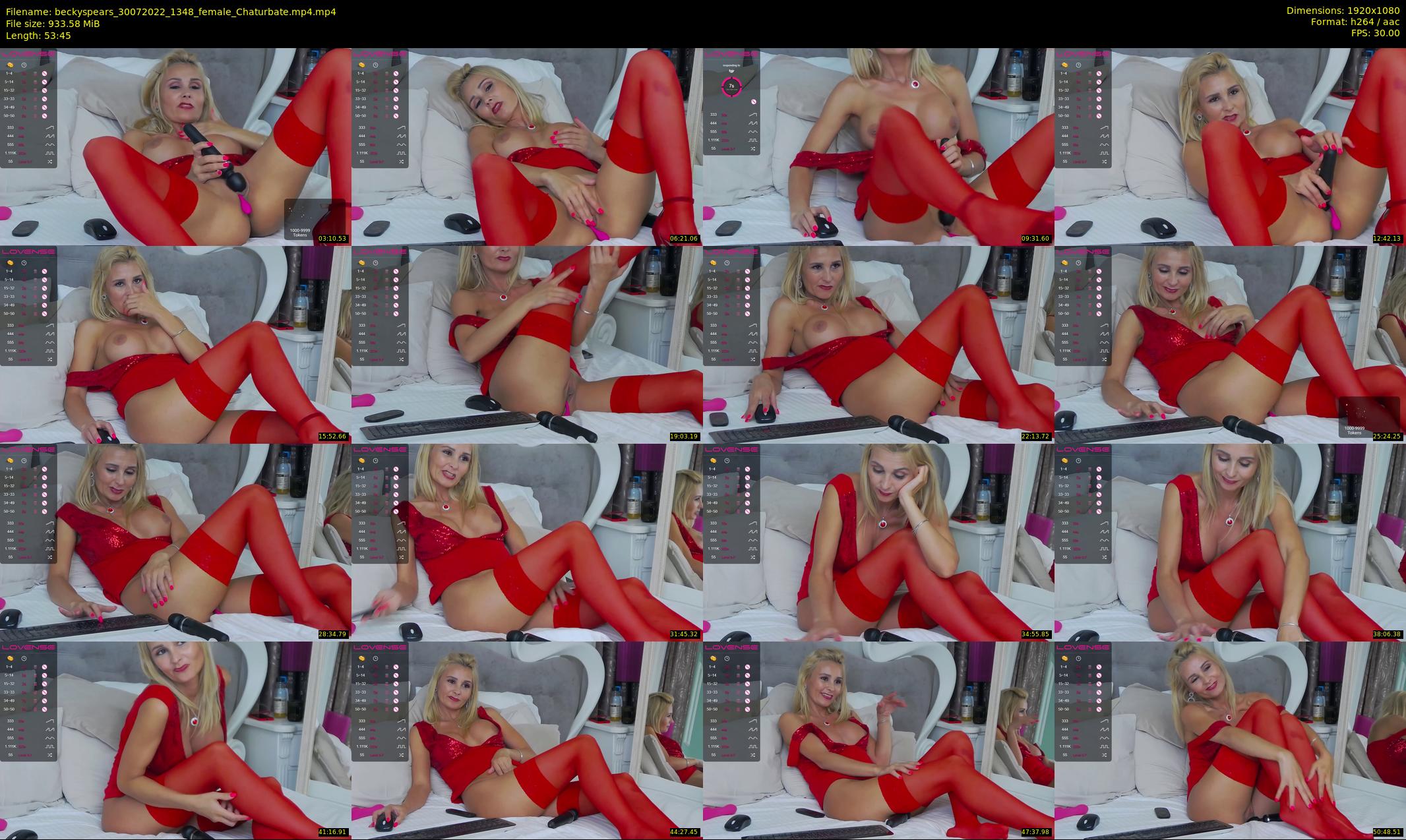 beckyspears — 54 minute Chaturbate female cam show recording, 1080p, Jul 30, 2022