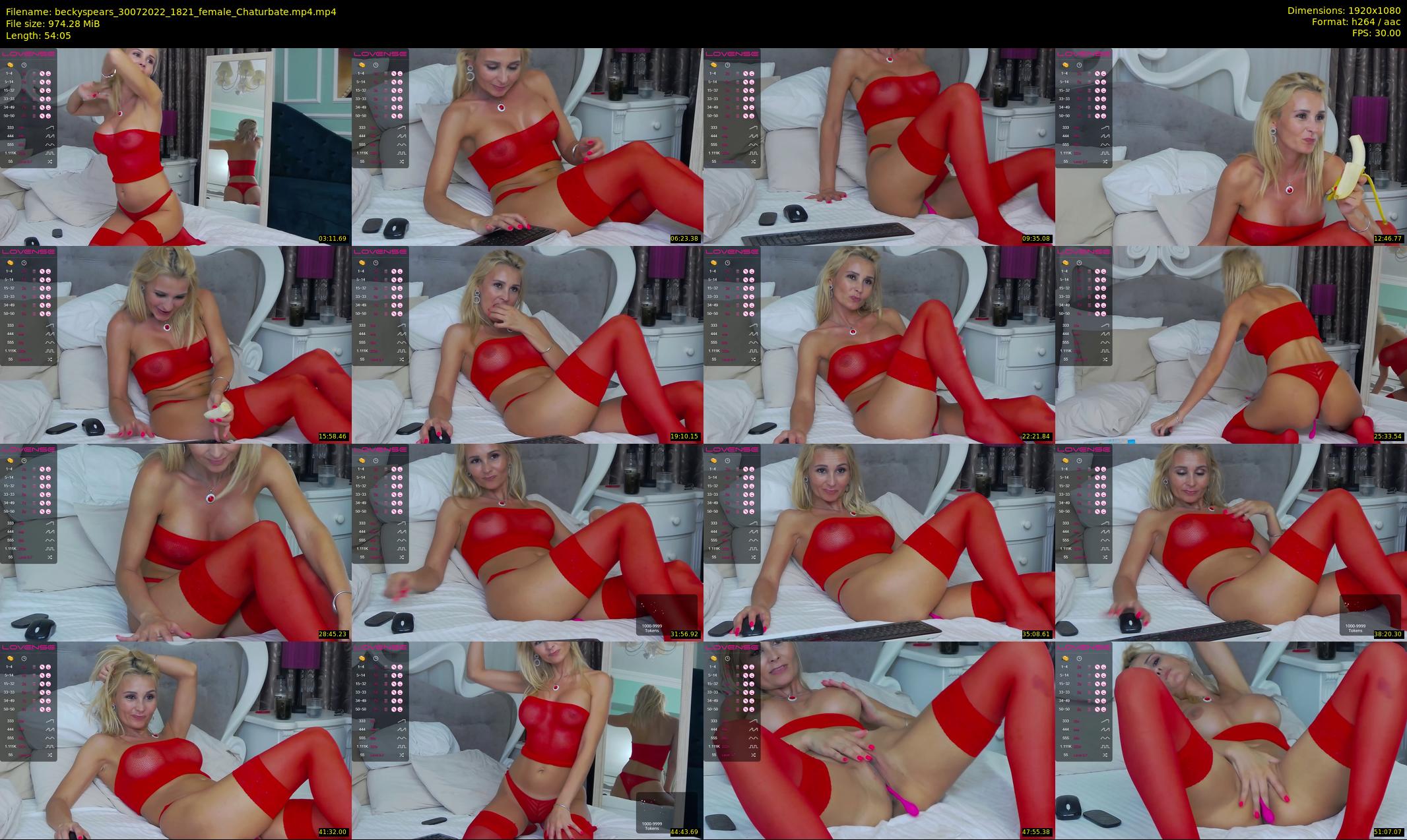 beckyspears — 55 minute Chaturbate female cam show recording, 1080p, Jul 30, 2022