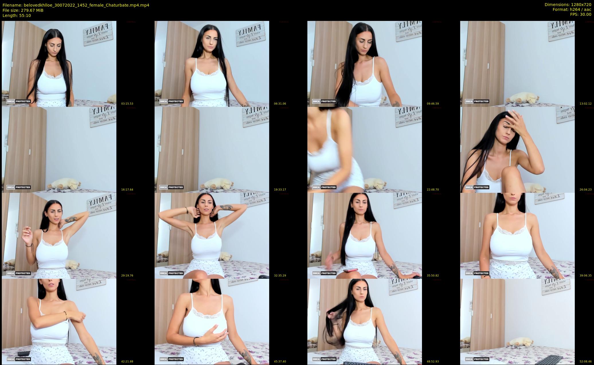 belovedkhlloe — 56 minute Chaturbate female cam show recording, 720p, Jul 30, 2022