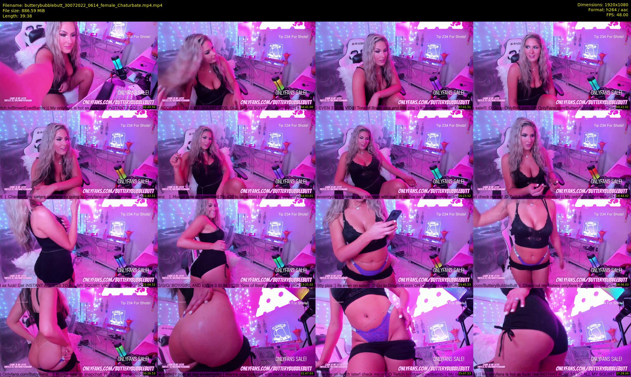 butterybubblebutt — 40 minute Chaturbate couple cam show recording, 1080p, Jul 30, 2022
