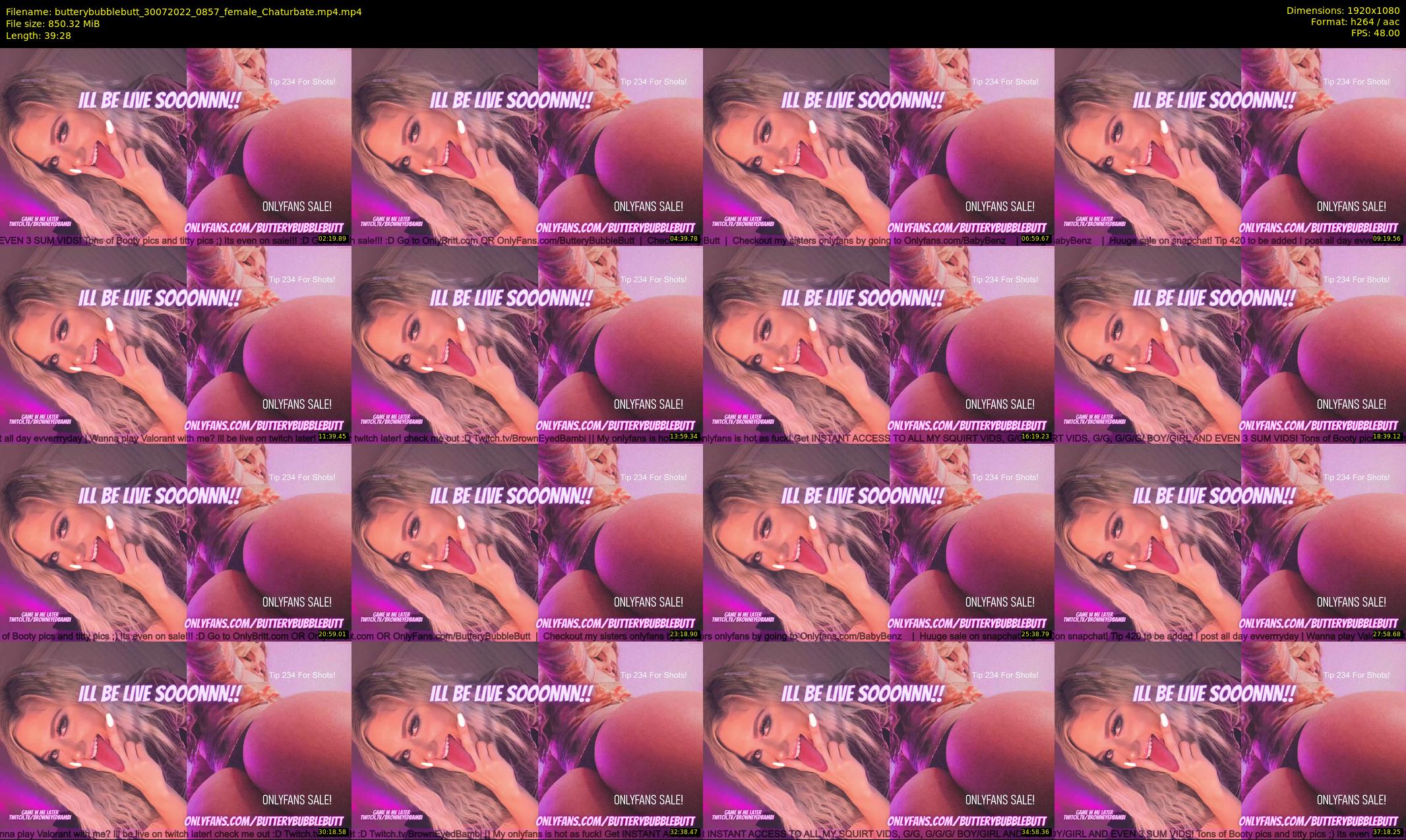 butterybubblebutt — 40 minute Chaturbate couple cam show recording, 1080p, Jul 30, 2022