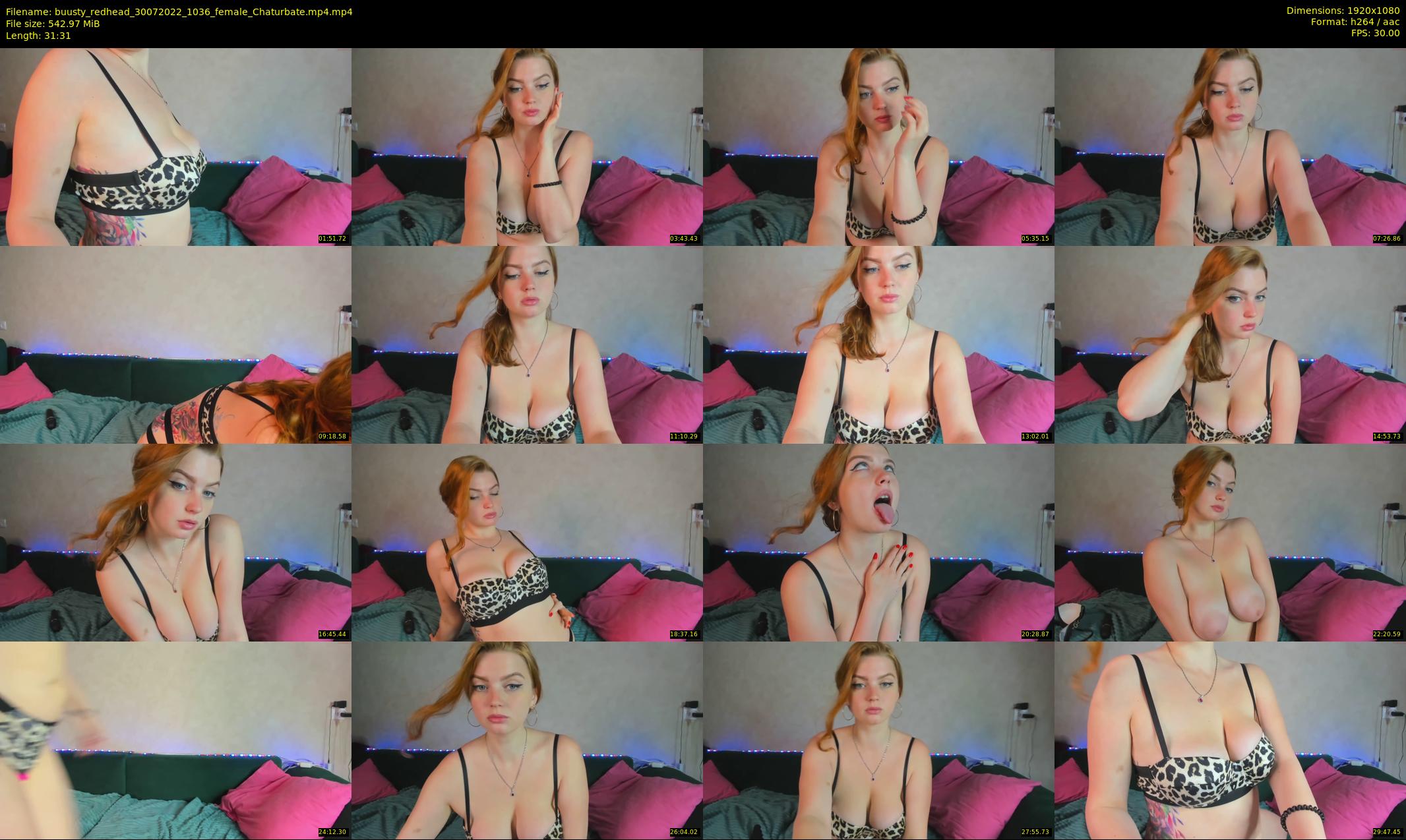 buusty_redhead — 32 minute Chaturbate female cam show recording, 1080p, Jul 30, 2022