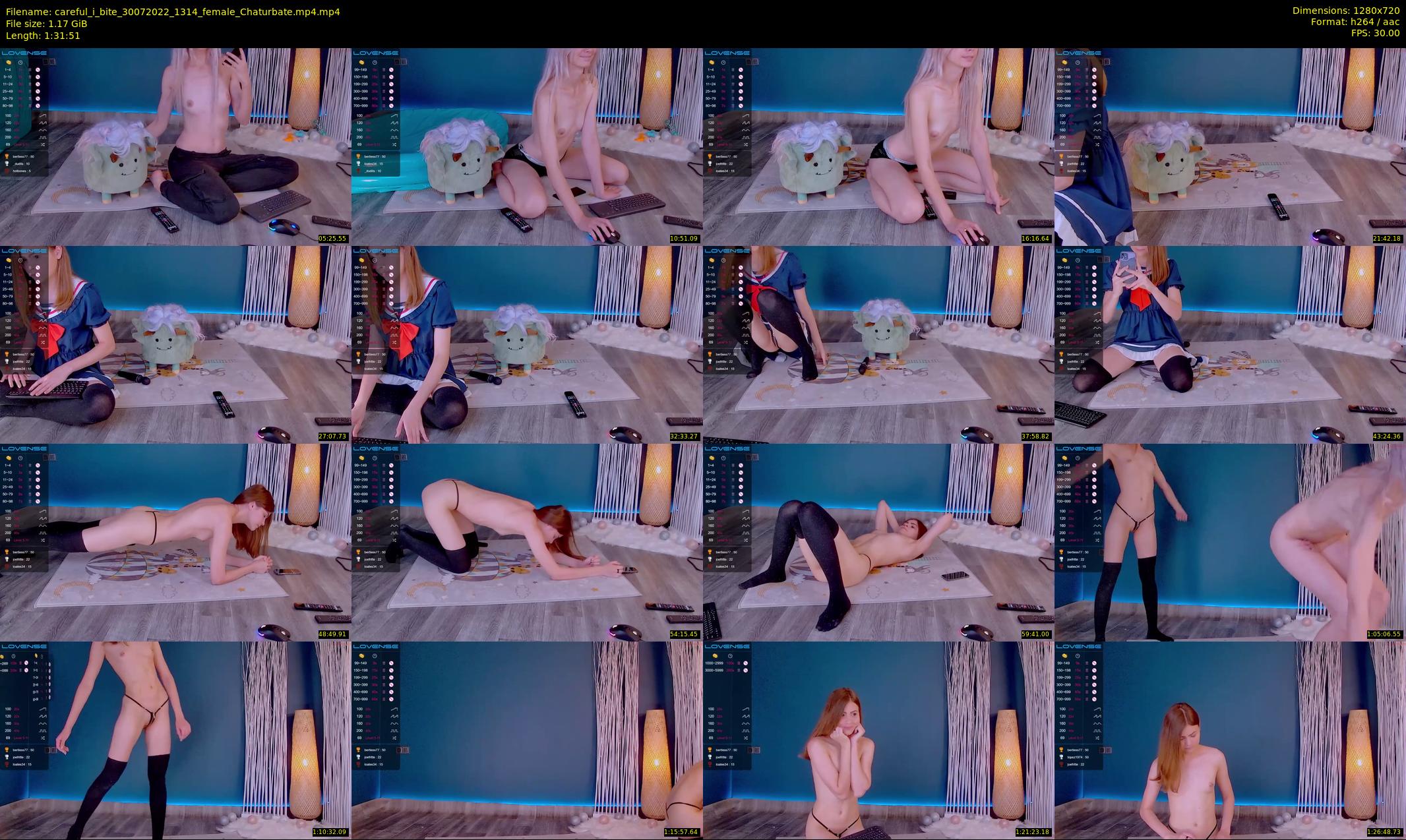 careful_i_bite — 92 minute Chaturbate female cam show recording, 720p, Jul 30, 2022