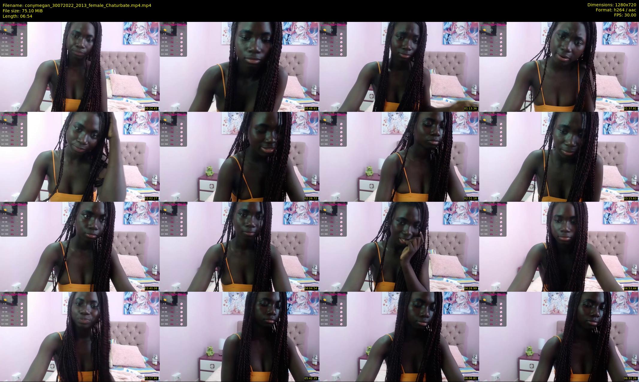conymegan — 7 minute Chaturbate female cam show recording, 720p, Jul 30, 2022
