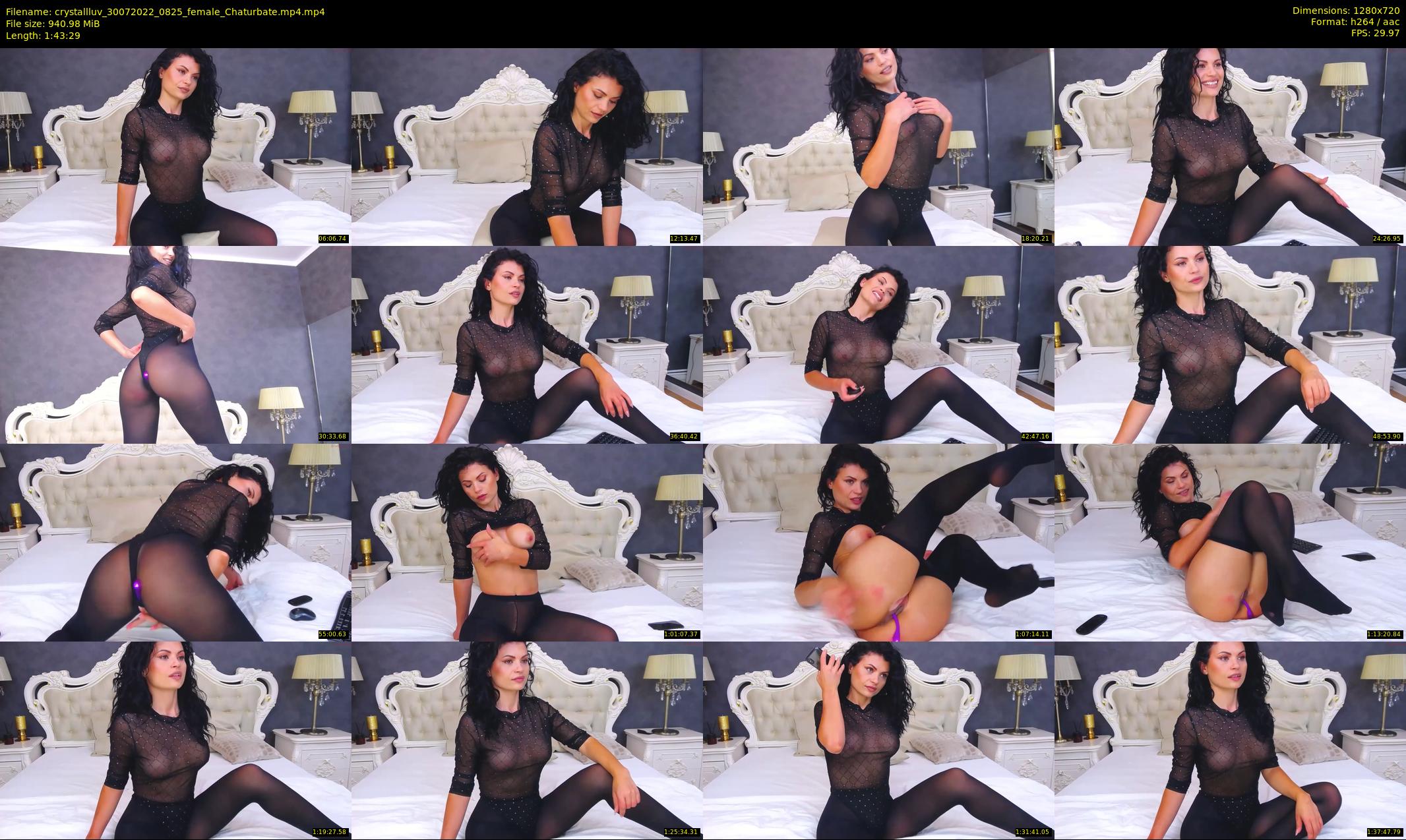 crystallluv — 104 minute Chaturbate female cam show recording, 720p, Jul 30, 2022