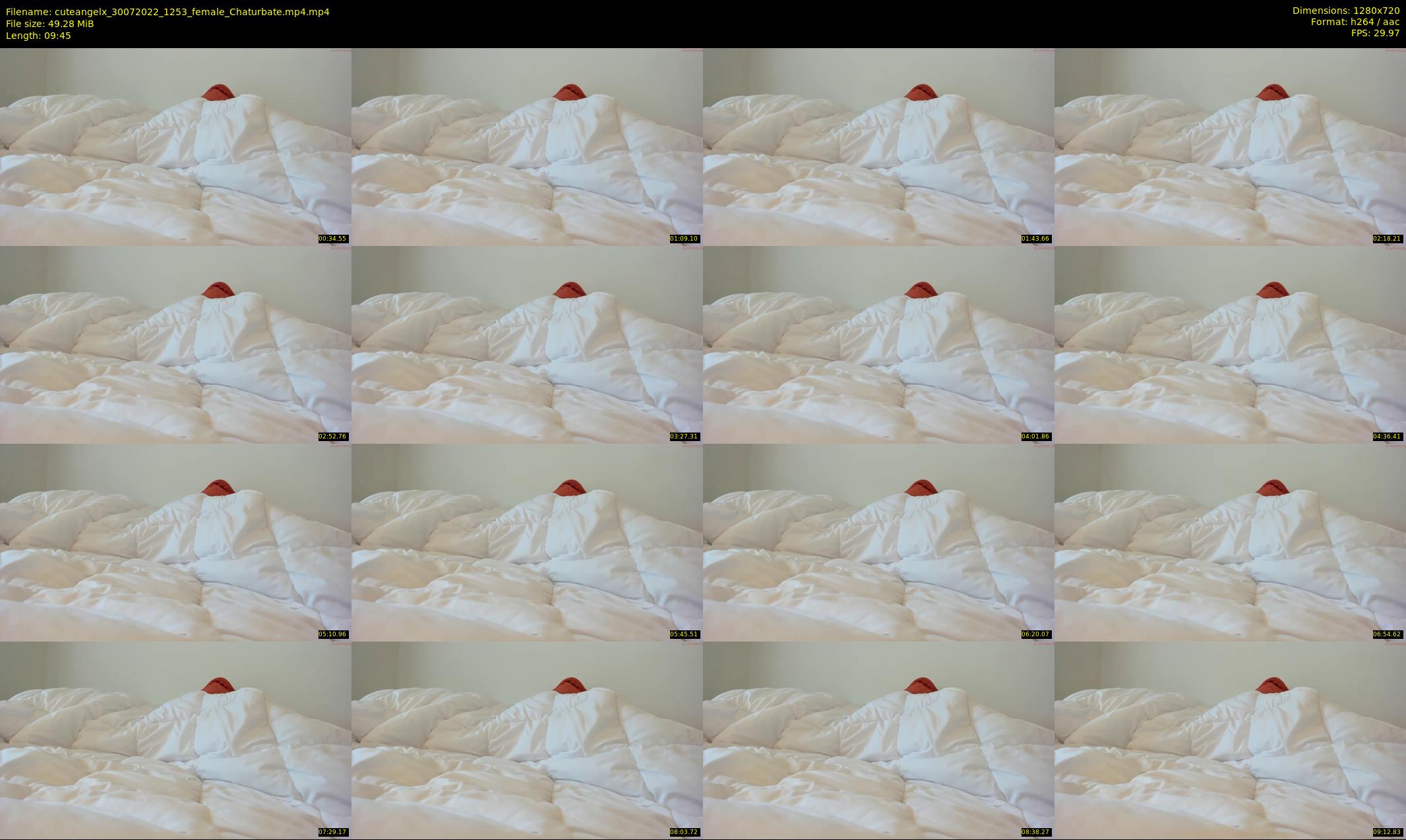 cuteangelx — 10 minute Chaturbate female cam show recording, 720p, Jul 30, 2022