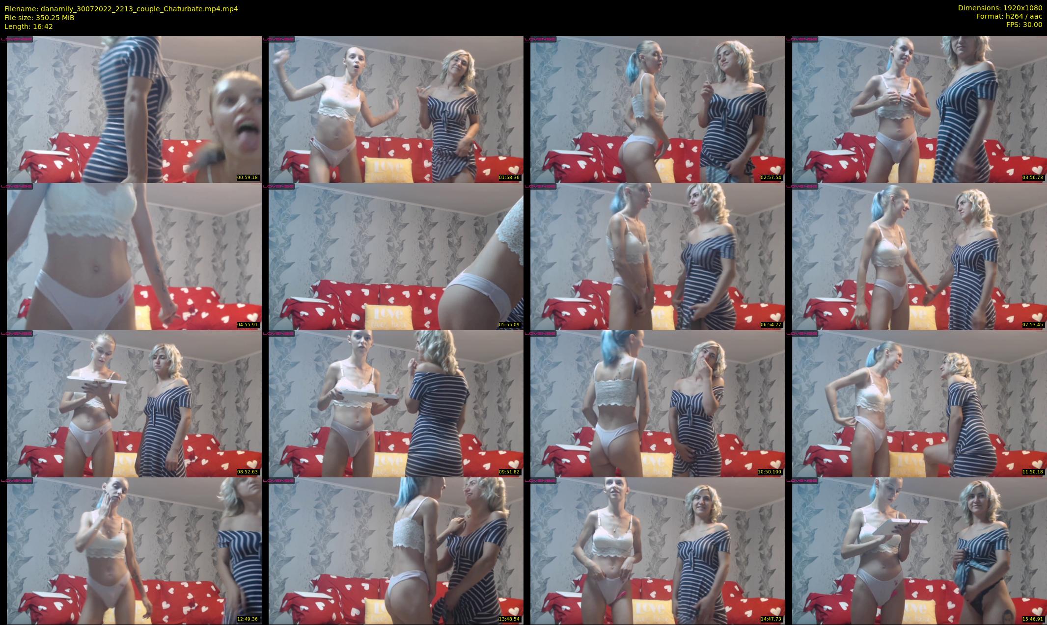 danamily — 17 minute Chaturbate female cam show recording, 1080p, Jul 30, 2022