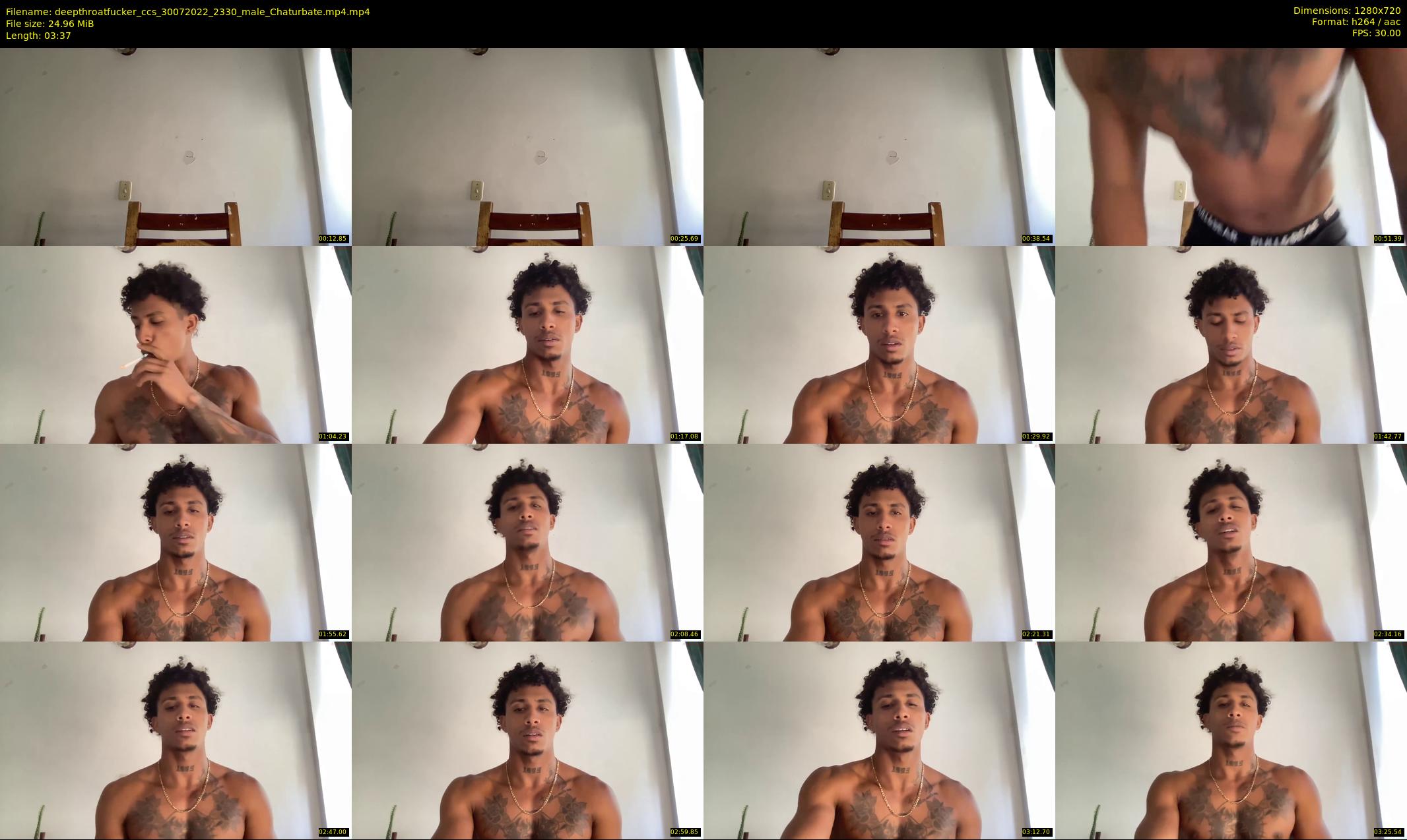 deepthroatfucker_ccs — 4 minute Chaturbate male cam show recording, 720p, Jul 30, 2022