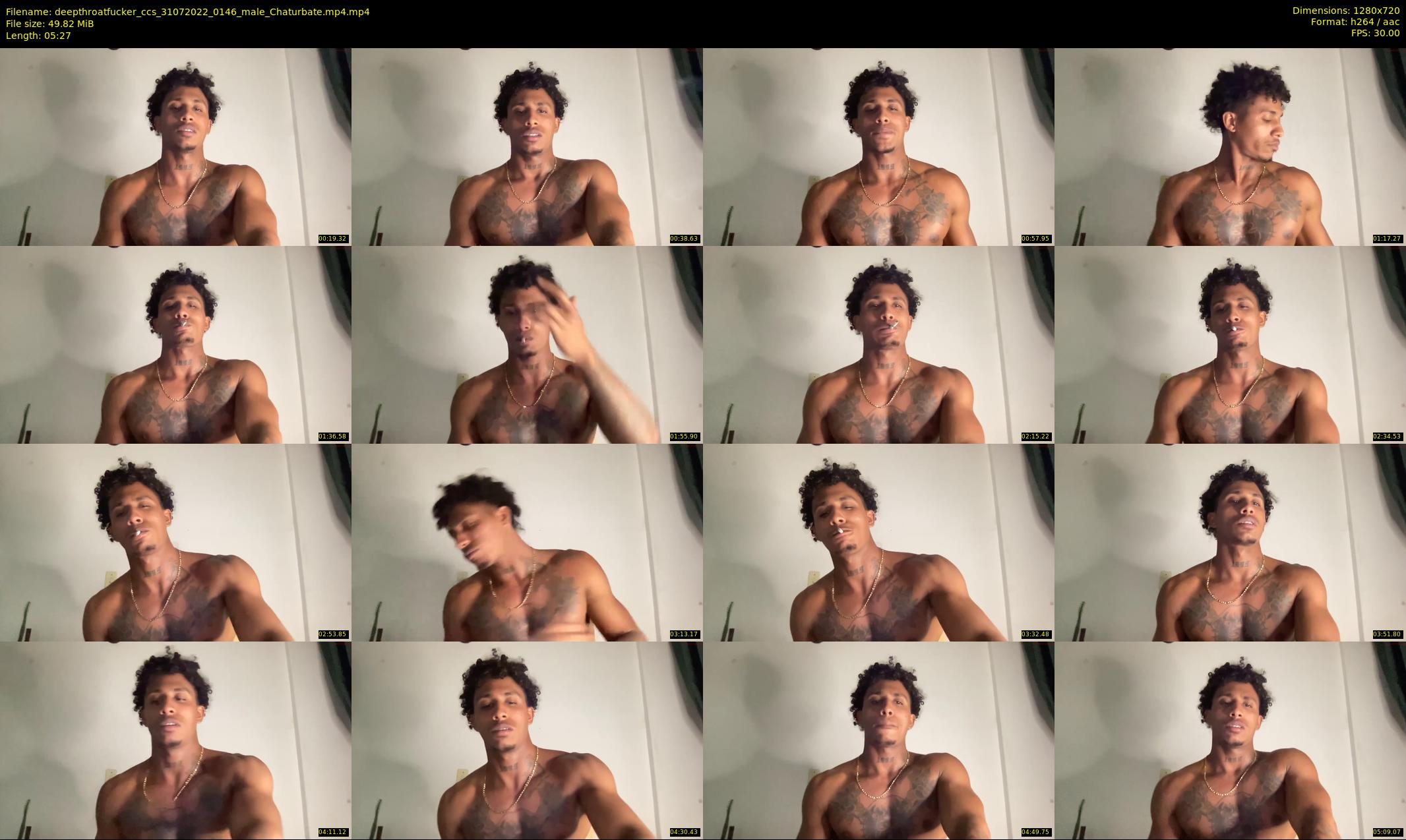 deepthroatfucker_ccs — 6 minute Chaturbate male cam show recording, 720p, Jul 31, 2022