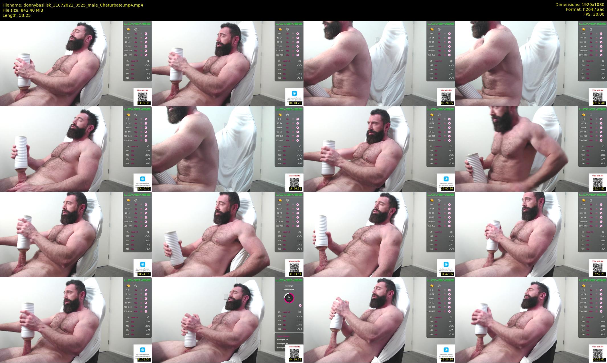 donnybasilisk — 54 minute Chaturbate male cam show recording, 1080p, Jul 31, 2022