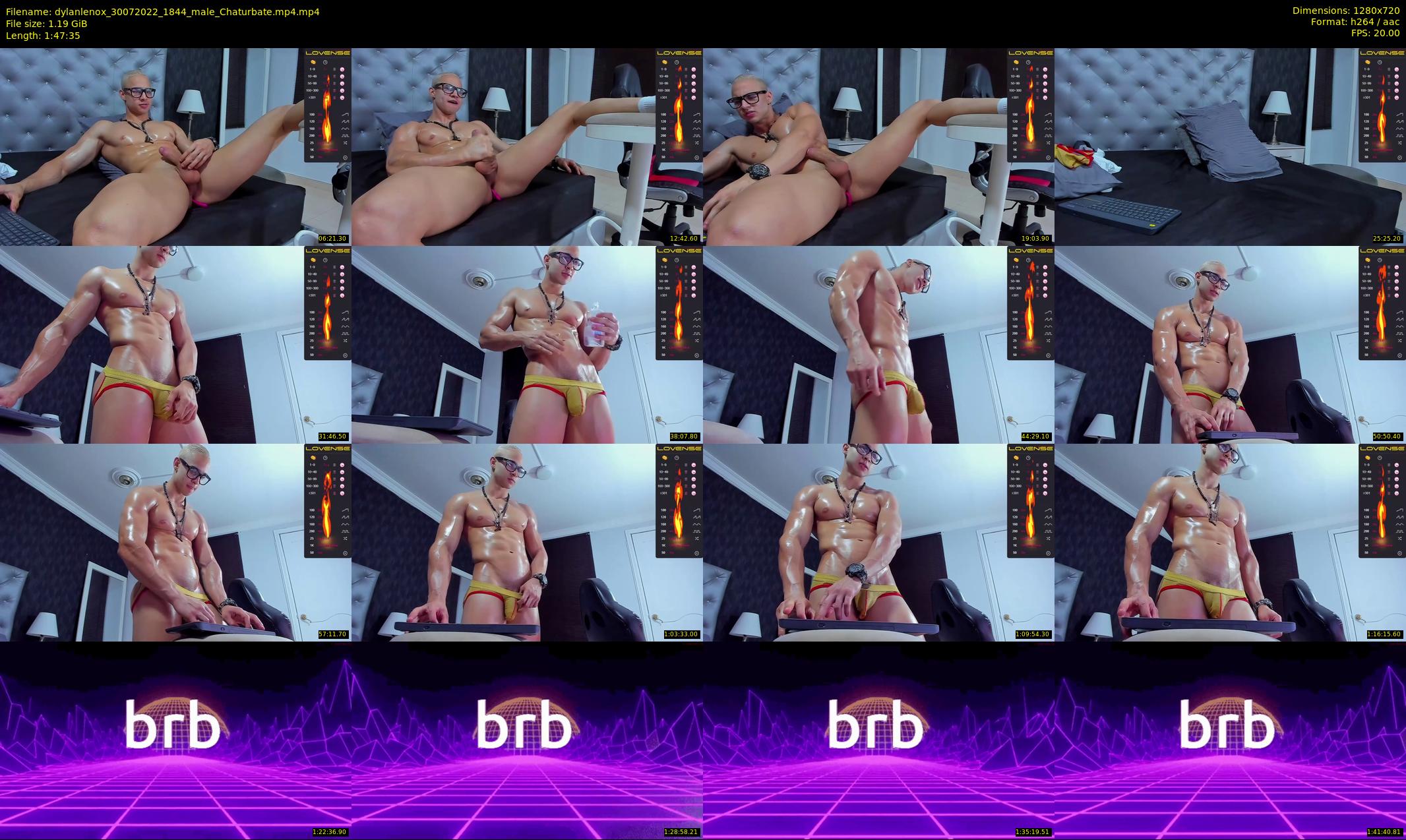 dylanlenox — 108 minute Chaturbate male cam show recording, 720p, Jul 30, 2022