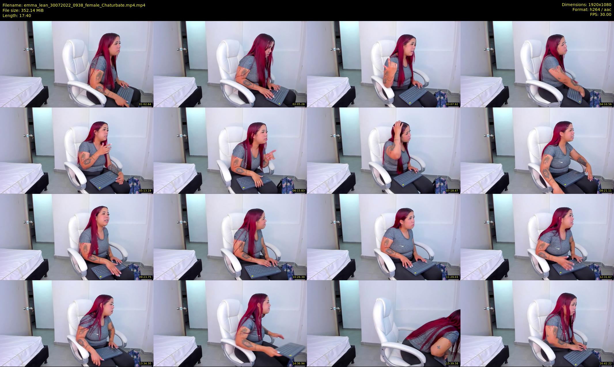 emma_lean — 18 minute Chaturbate female cam show recording, 1080p, Jul 30, 2022