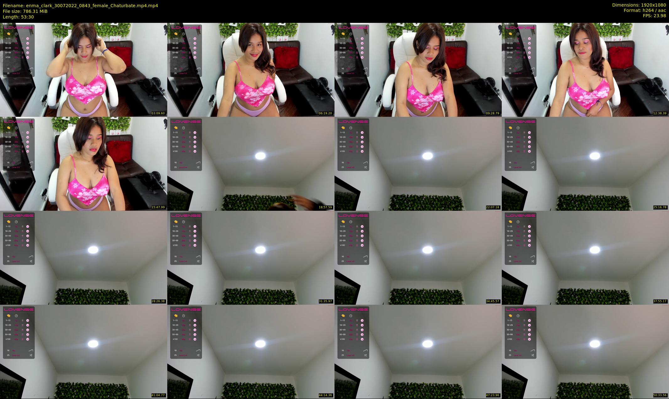 enma_clark — 54 minute Chaturbate female cam show recording, 1080p, Jul 30, 2022