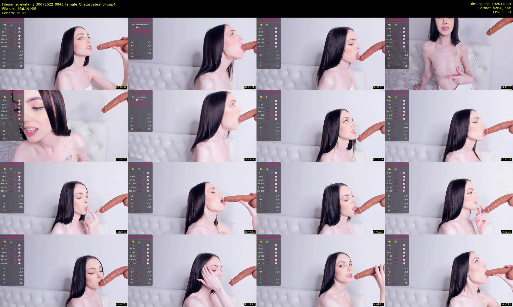 evalanis — 37 minute Chaturbate couple cam show recording, 1080p, Jul 30, 2022