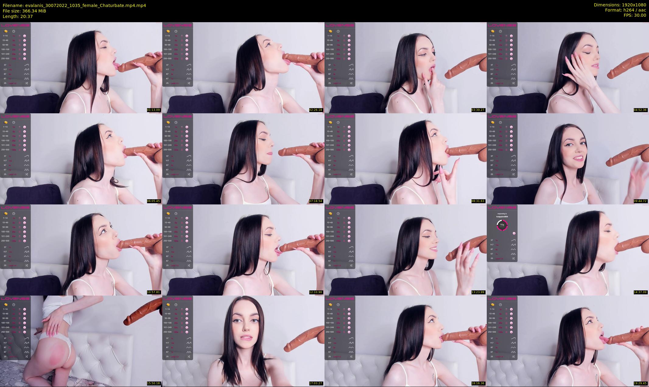 evalanis — 21 minute Chaturbate couple cam show recording, 1080p, Jul 30, 2022