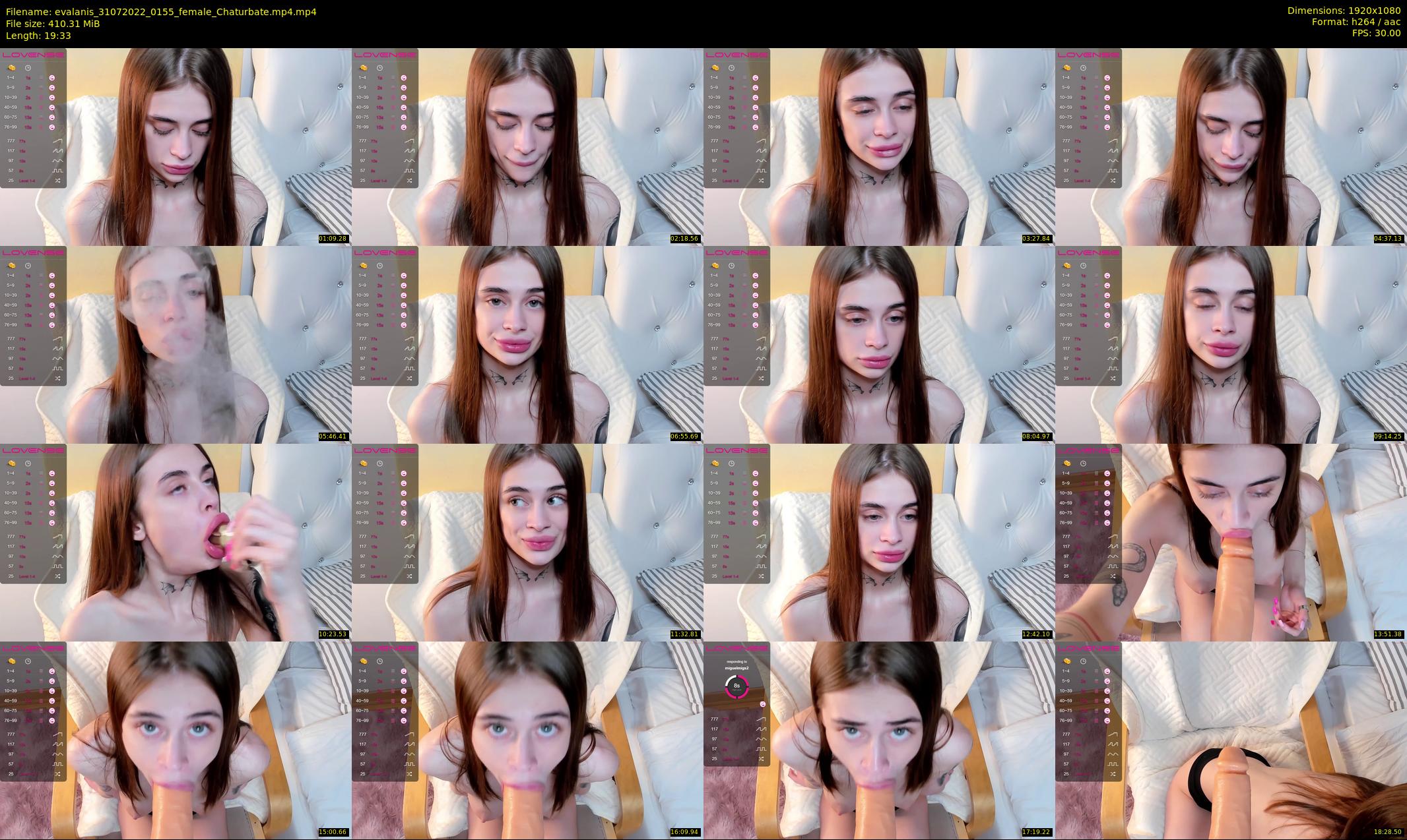 evalanis — 20 minute Chaturbate couple cam show recording, 1080p, Jul 31, 2022