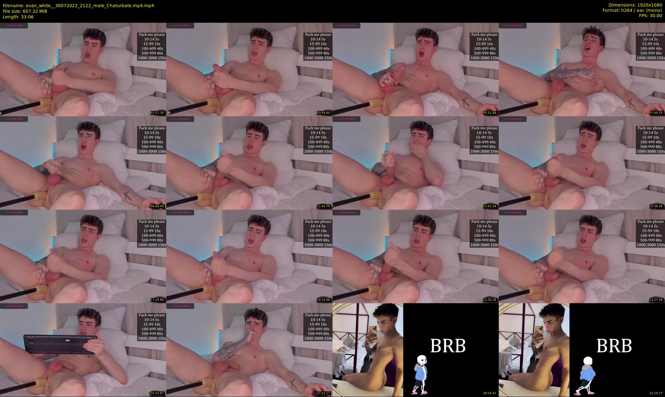 evan_white_ — 34 minute Chaturbate male cam show recording, 1080p, Jul 30, 2022