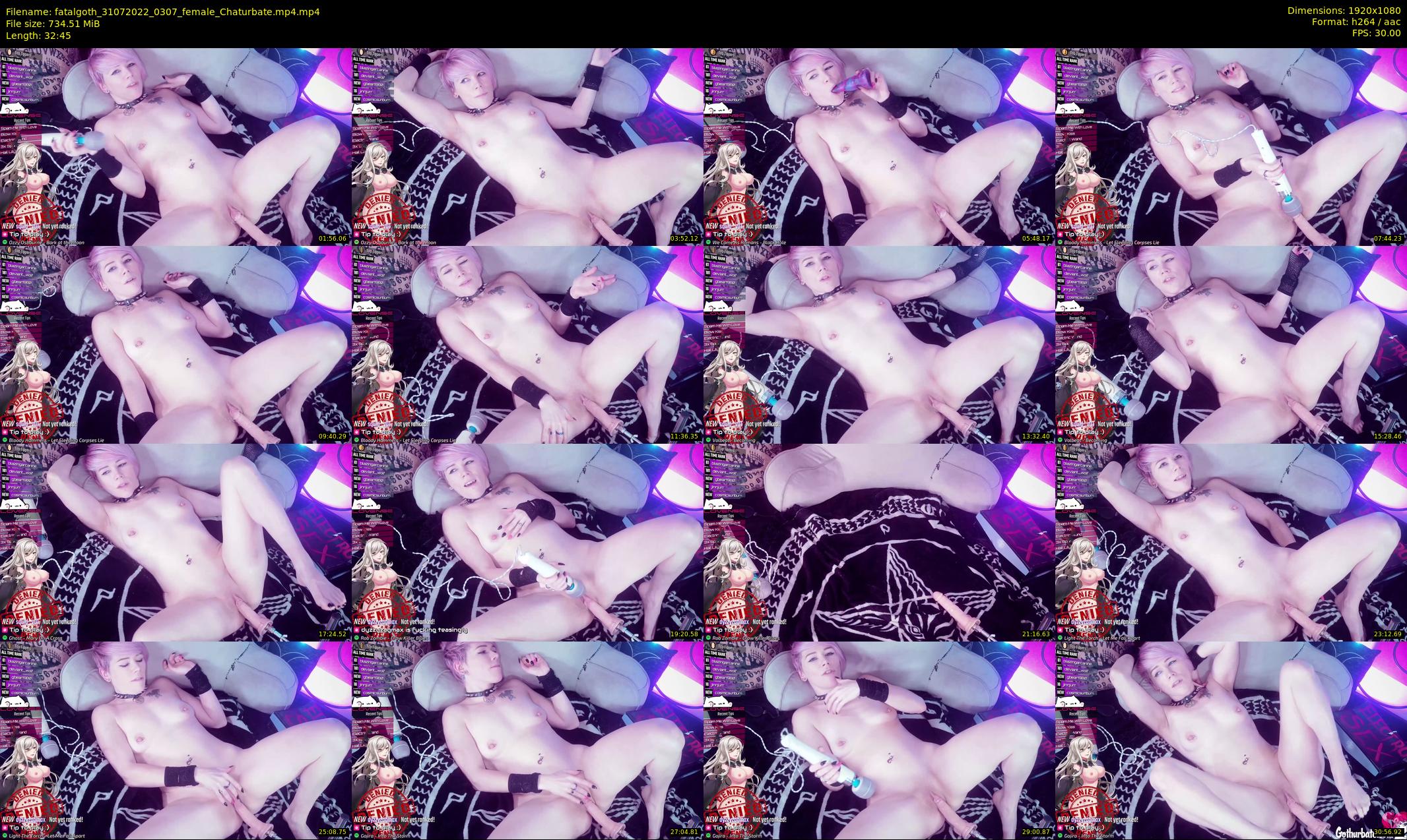 fatalgoth — 33 minute Chaturbate couple cam show recording, 1080p, Jul 31, 2022