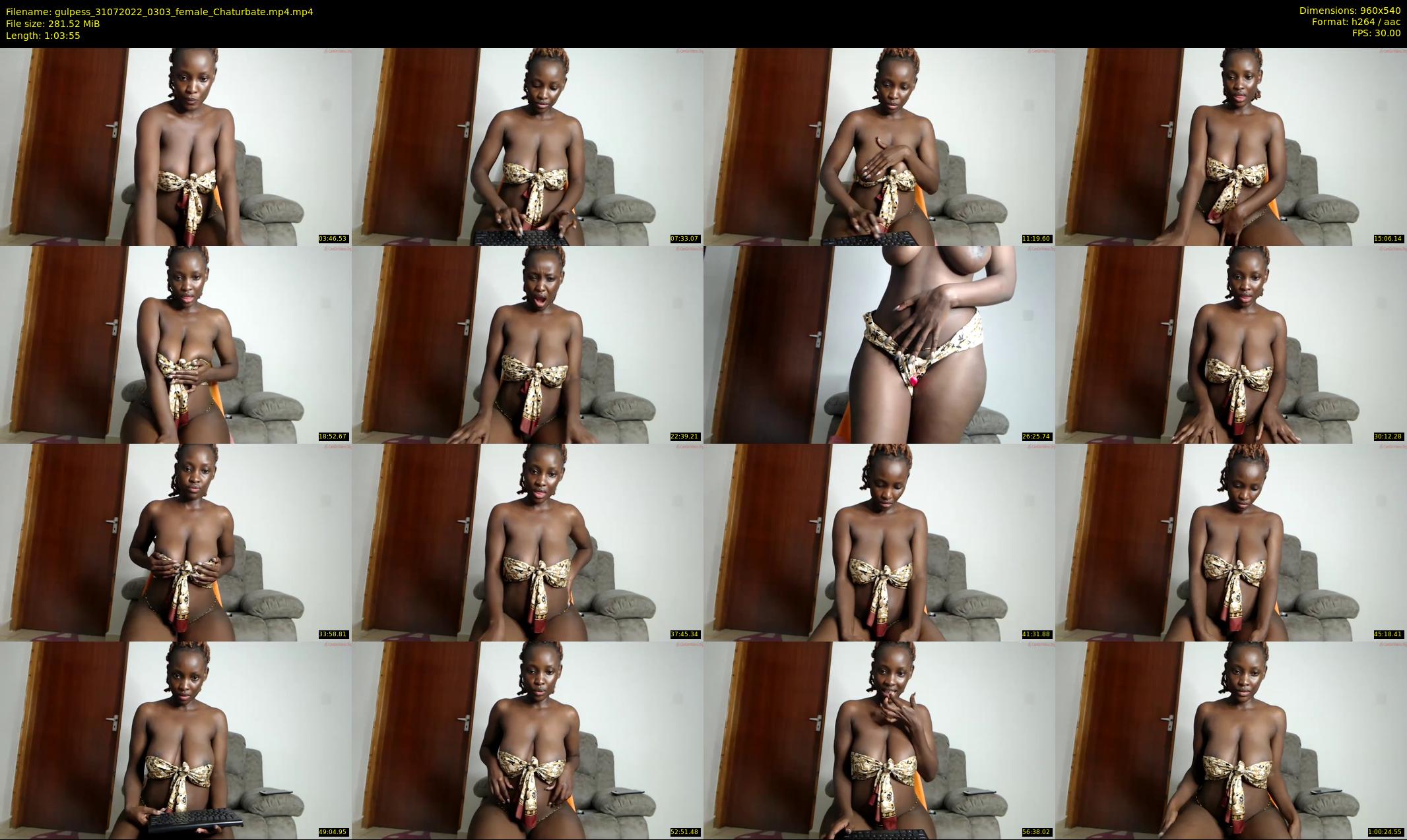 gulpess — 64 minute Chaturbate female cam show recording, 480p, Jul 31, 2022