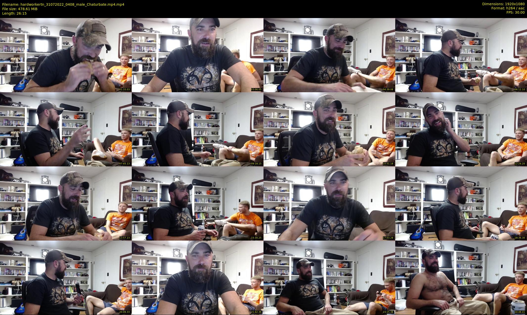 hardworkertn — 27 minute Chaturbate male cam show recording, 1080p, Jul 31, 2022