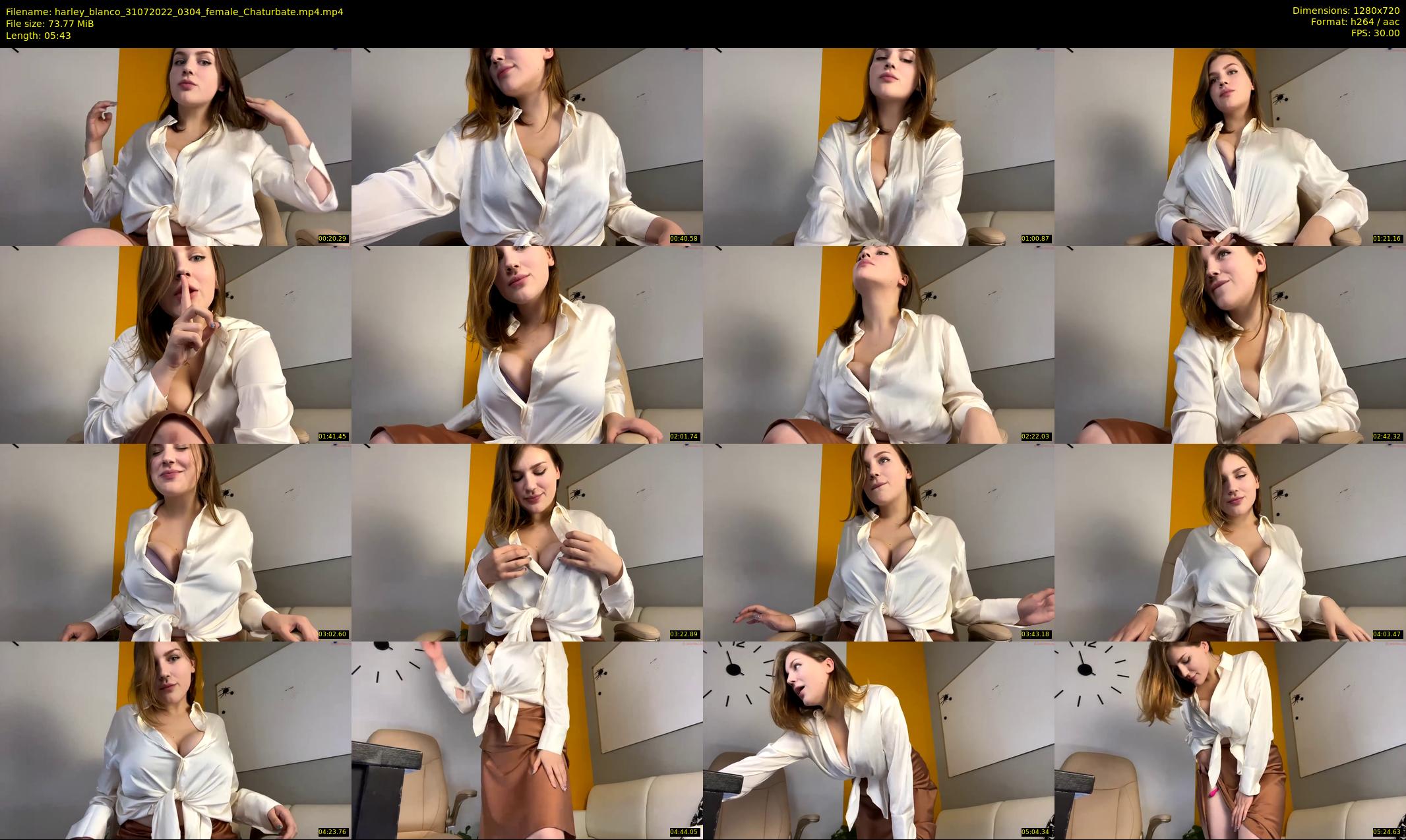 harley_blanco — 6 minute Chaturbate female cam show recording, 720p, Jul 31, 2022