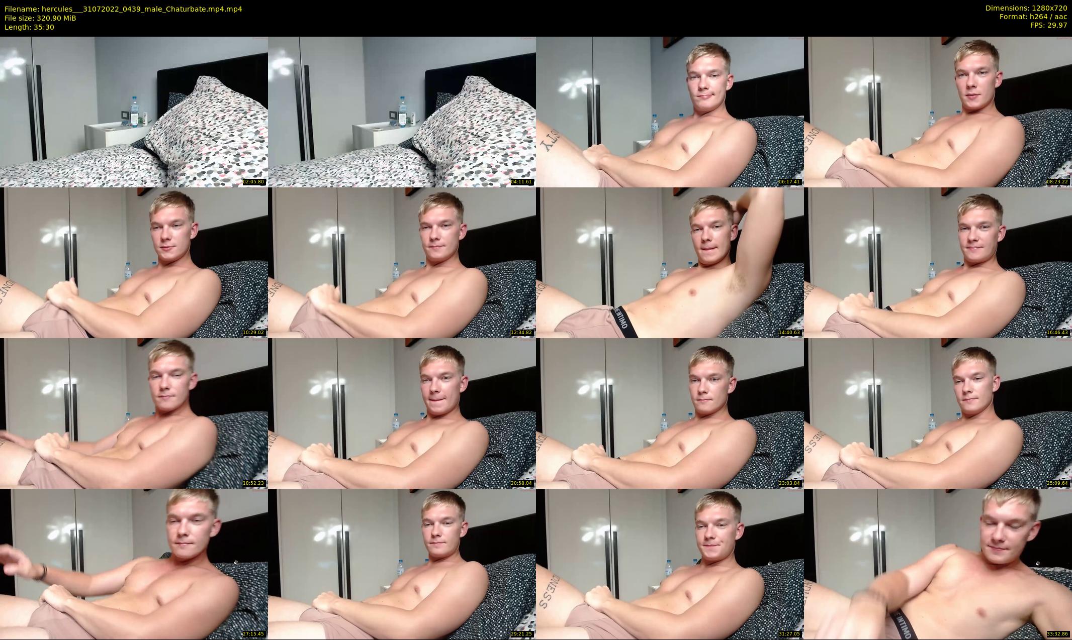 hercules__ — 36 minute Chaturbate male cam show recording, 720p, Jul 31, 2022