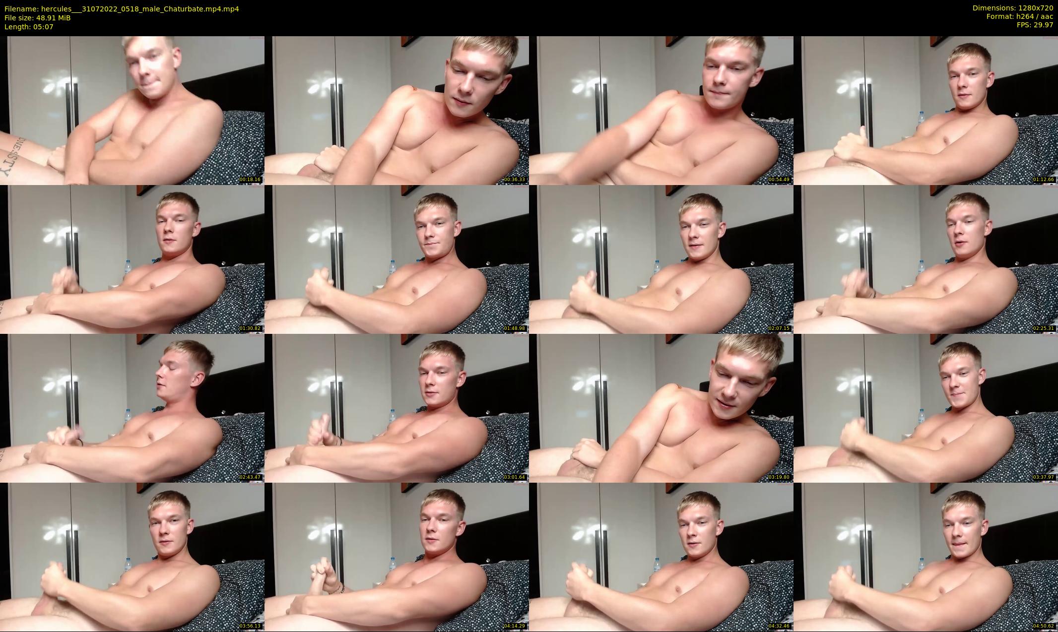 hercules__ — 6 minute Chaturbate male cam show recording, 720p, Jul 31, 2022