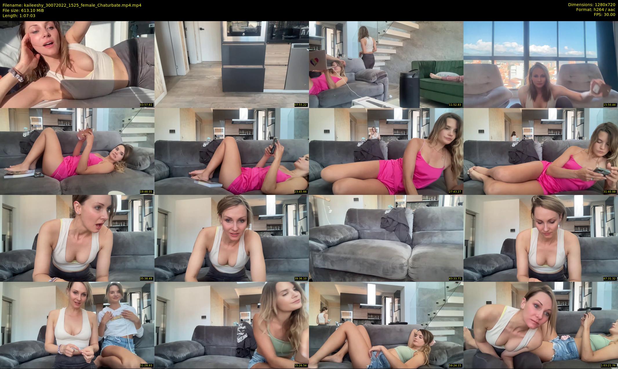kaileeshy — 68 minute Chaturbate female cam show recording, 720p, Jul 30, 2022