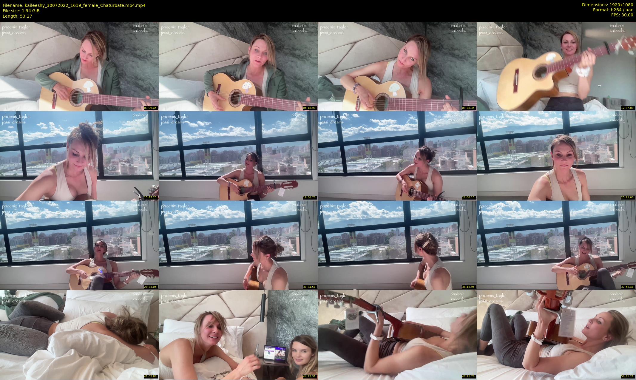 kaileeshy — 54 minute Chaturbate female cam show recording, 1080p, Jul 30, 2022