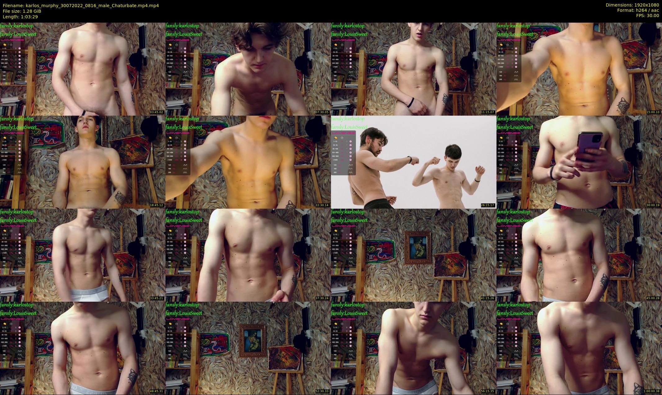 karlos_murphy — 64 minute Chaturbate male cam show recording, 1080p, Jul 30, 2022