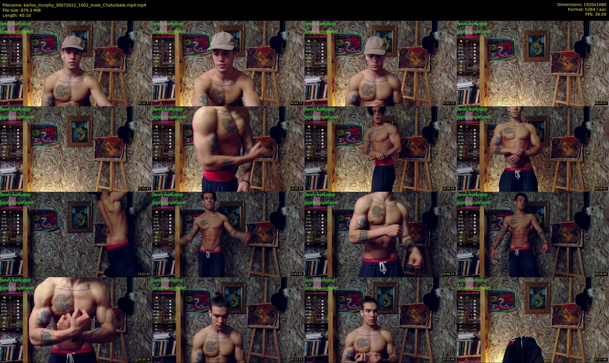 karlos_murphy — 41 minute Chaturbate male cam show recording, 1080p, Jul 30, 2022