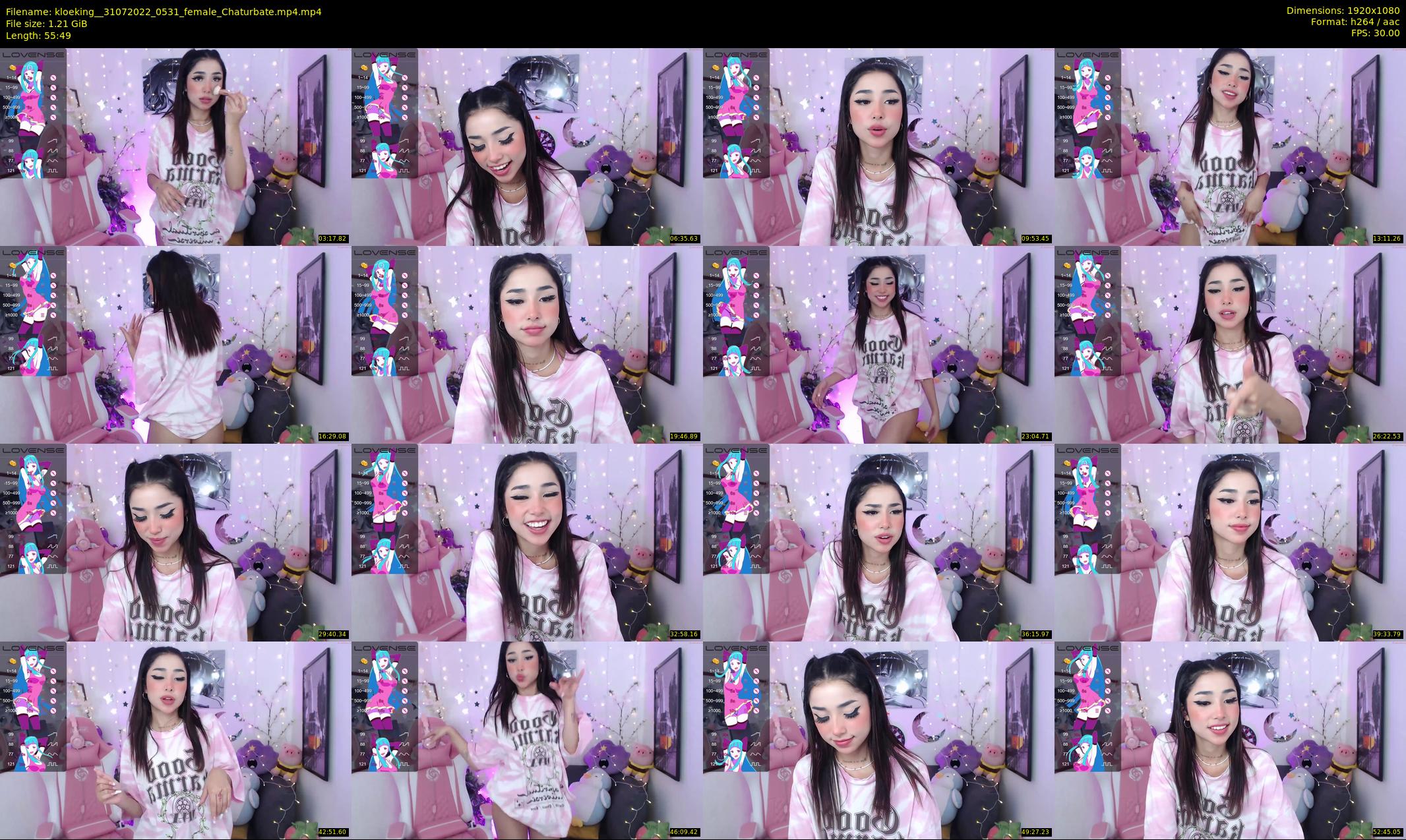 kloeking_ — 56 minute Chaturbate female cam show recording, 1080p, Jul 31, 2022