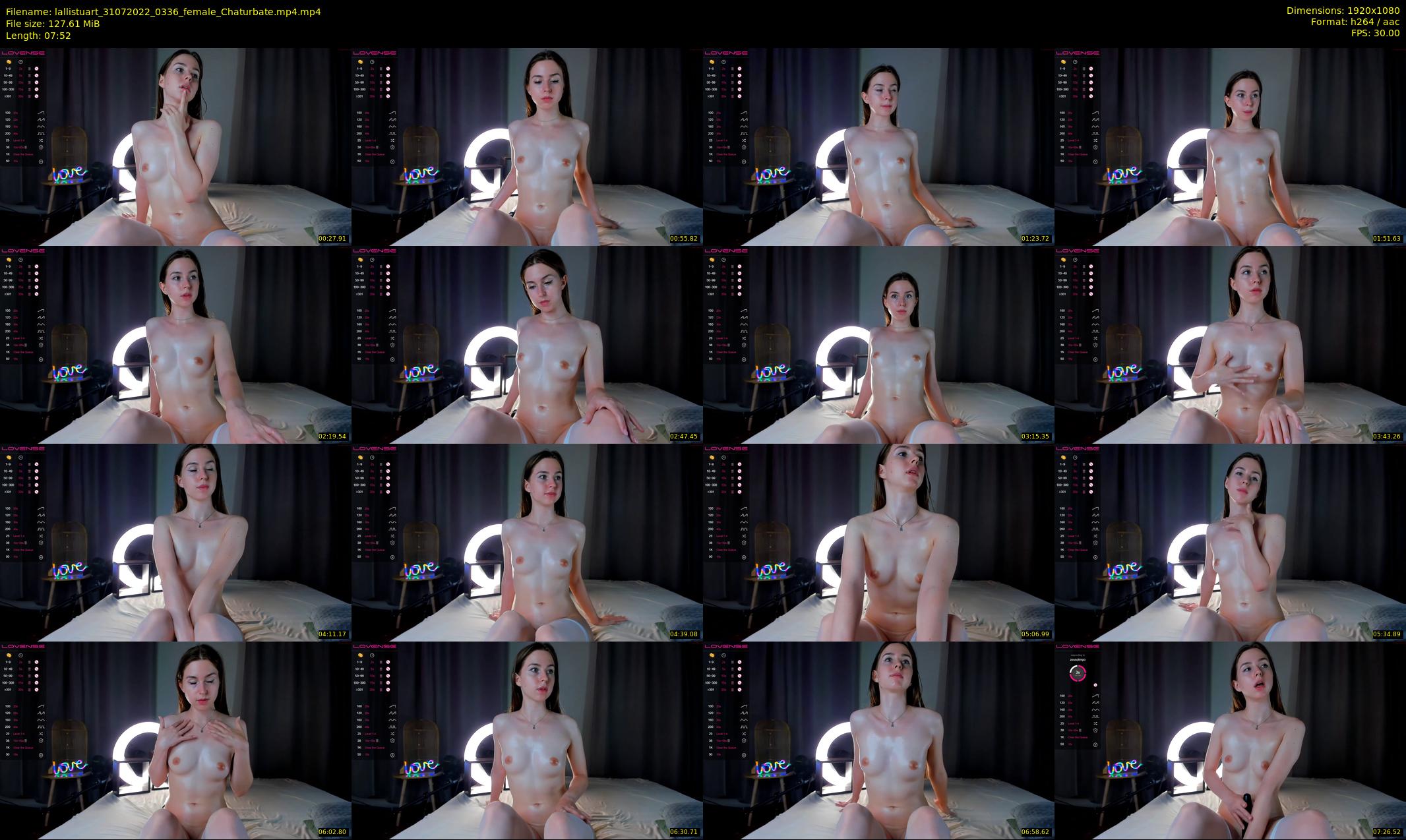 lallistuart — 8 minute Chaturbate female cam show recording, 1080p, Jul 31, 2022