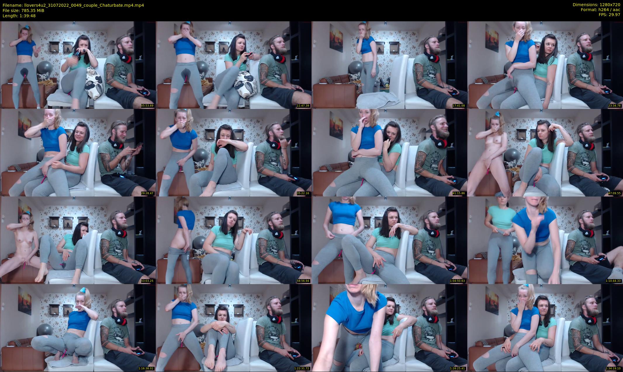 llovers4u2 — 100 minute Chaturbate couple cam show recording, 720p, Jul 31, 2022