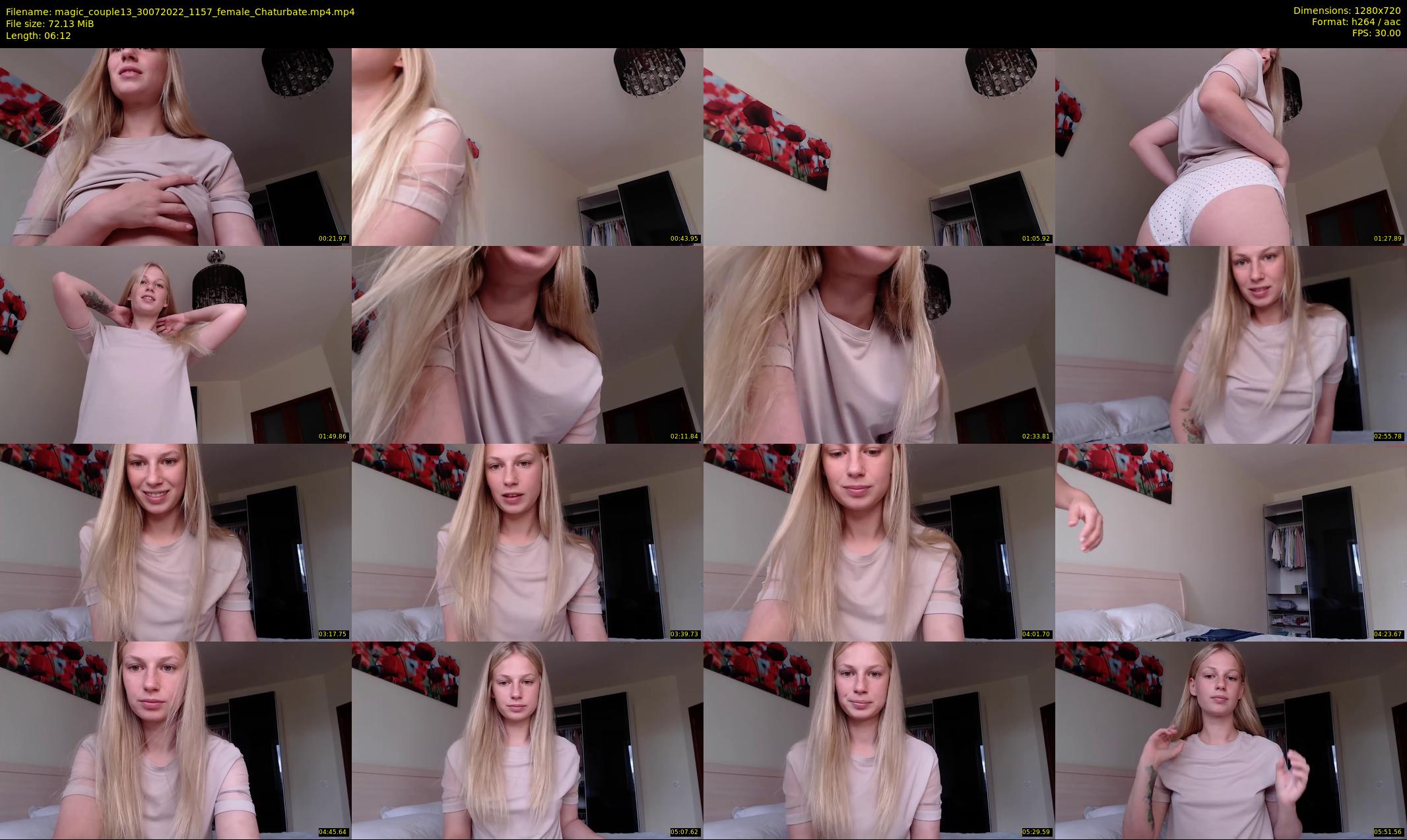 magic_couple13 — 7 minute Chaturbate couple cam show recording, 720p, Jul 30, 2022