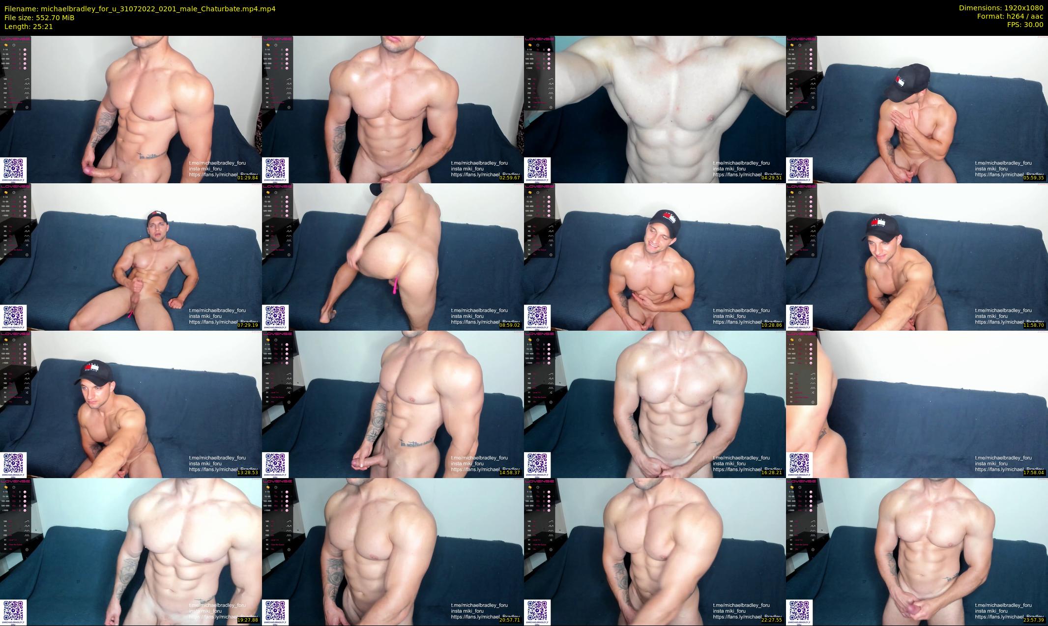 michaelbradley_for_u — 26 minute Chaturbate male cam show recording, 1080p, Jul 31, 2022