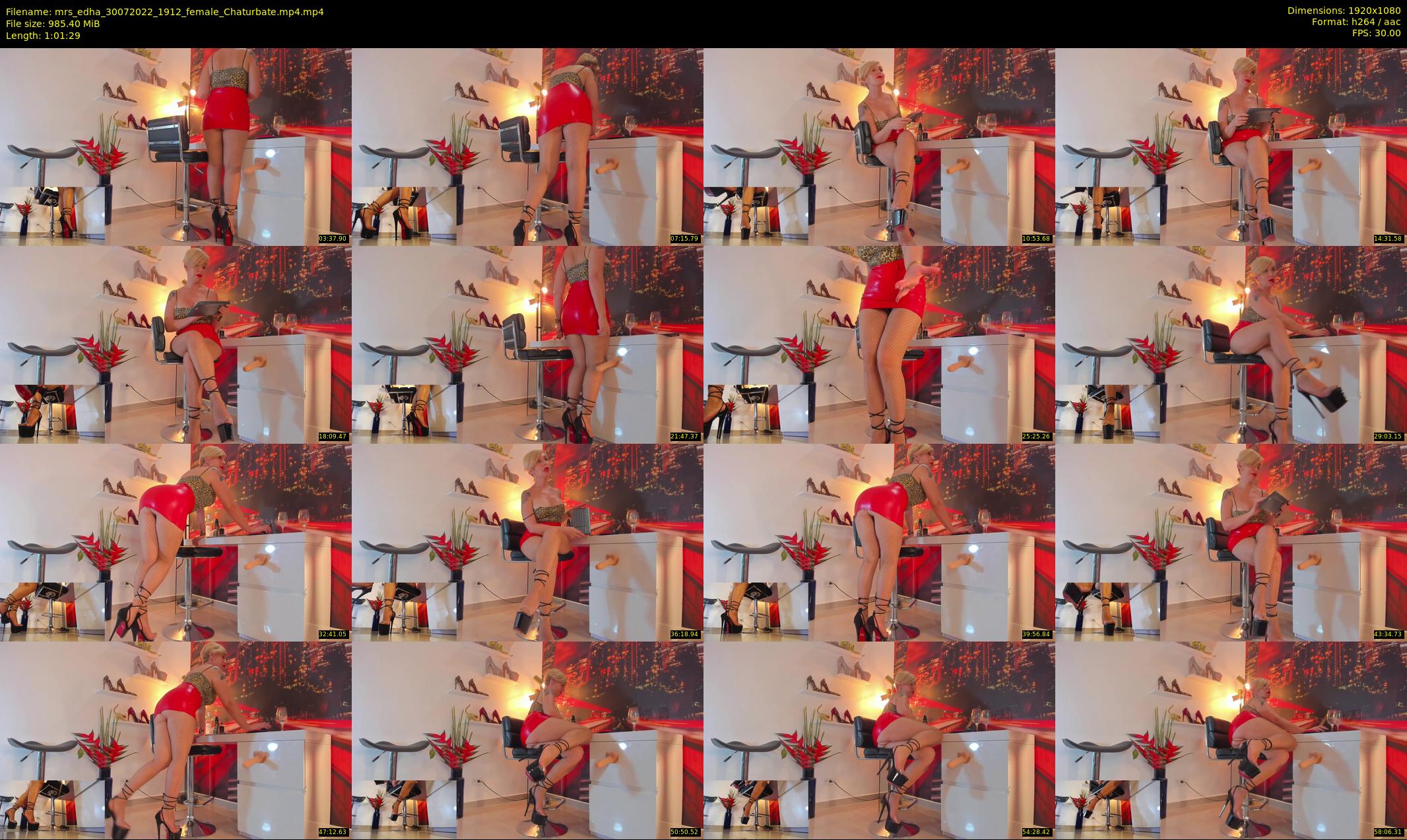 mrs_edha — 62 minute Chaturbate female cam show recording, 1080p, Jul 30, 2022