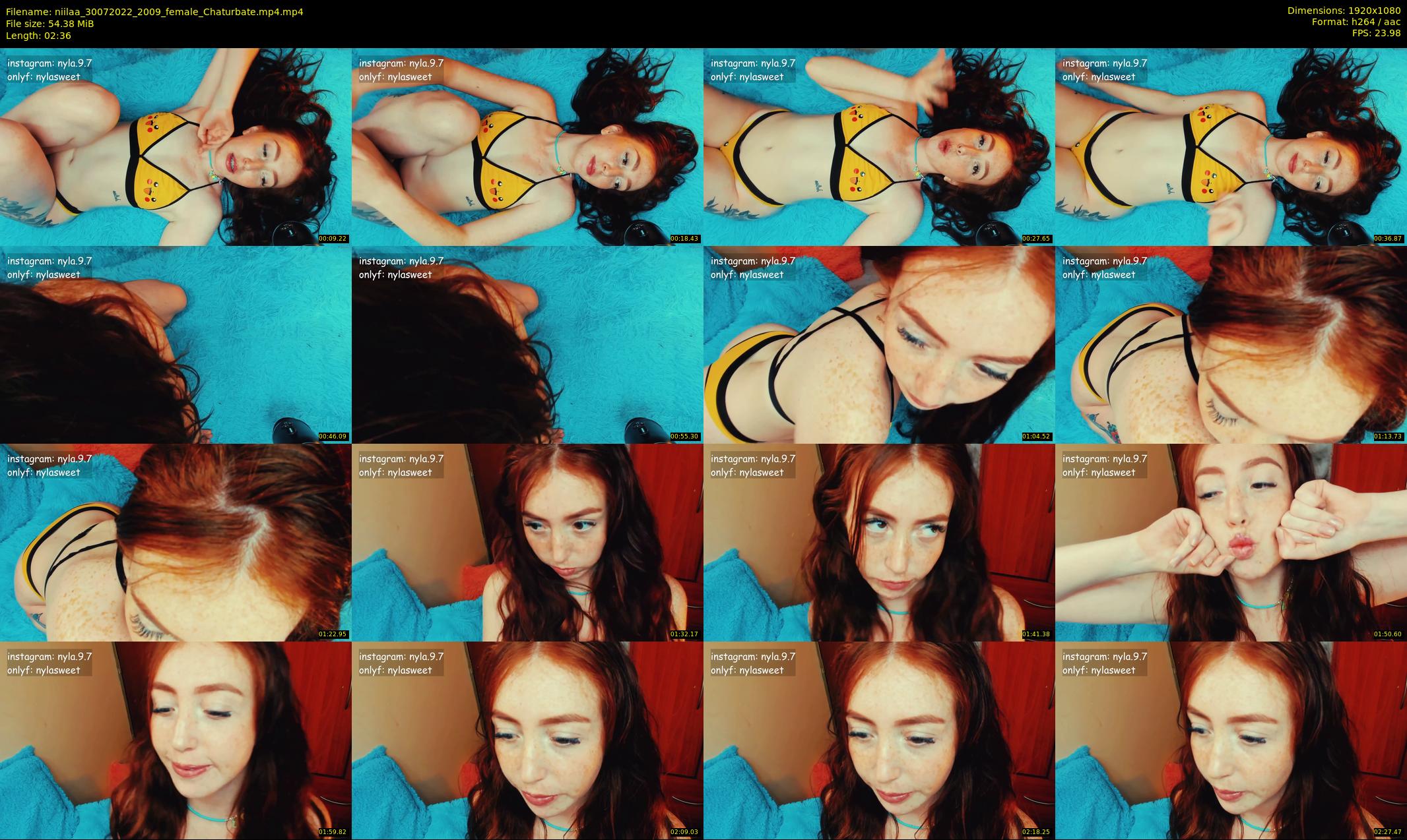 niilaa — 3 minute Chaturbate female cam show recording, 1080p, Jul 30, 2022